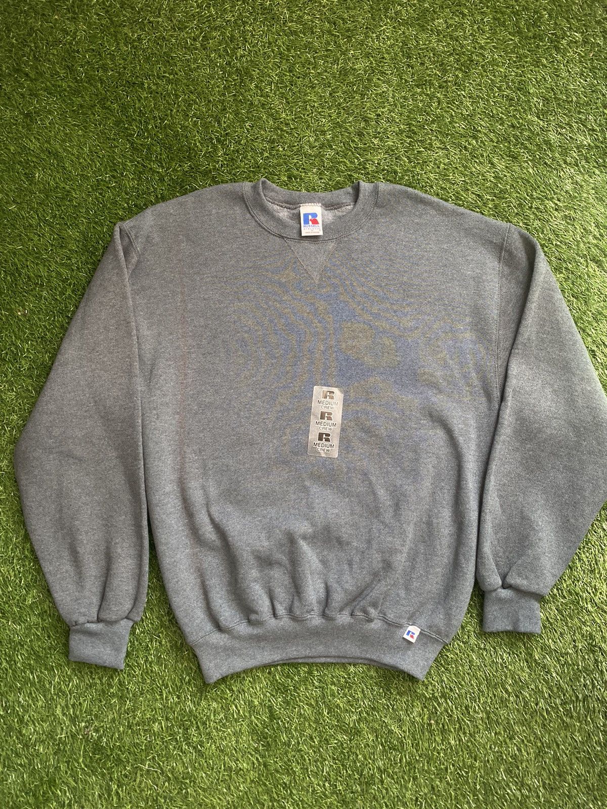 Russell Athletic × Vintage VTG Russell Grey Crewneck NWT Medium Size US M / EU 48-50 / 2 - 1 Thumbnail