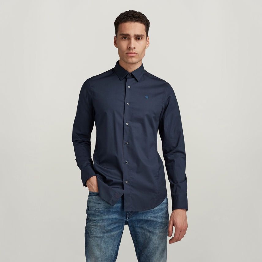 G-Star G Star Raw Dressed Super Slim Shirt Size US M / EU 48-50 / 2 - 4 Thumbnail
