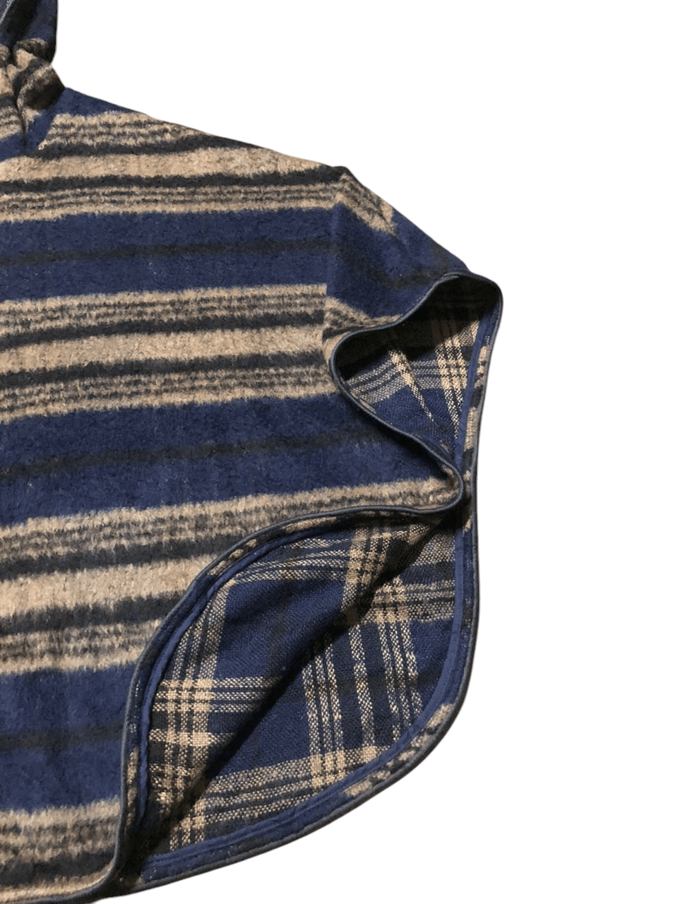 Beams Plus × Japanese Brand Archive💥 Beams Hearts Stripes Ponchos Hoodie FullOver Size L / US 10 / IT 46 - 16 Thumbnail