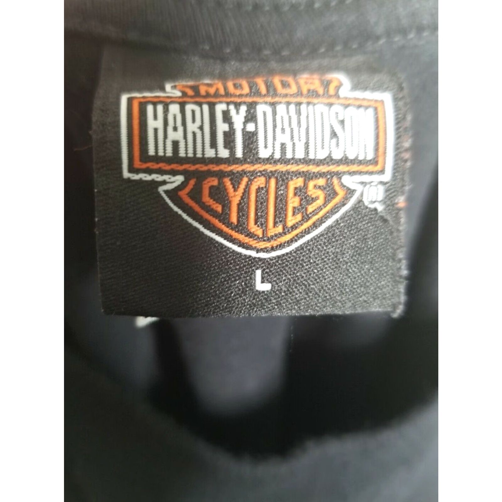 Harley Davidson Harley Davidson Mens Colonial L Black T Shirt 2006 Prince George VA Graphic Print Size US L / EU 52-54 / 3 - 4 Thumbnail