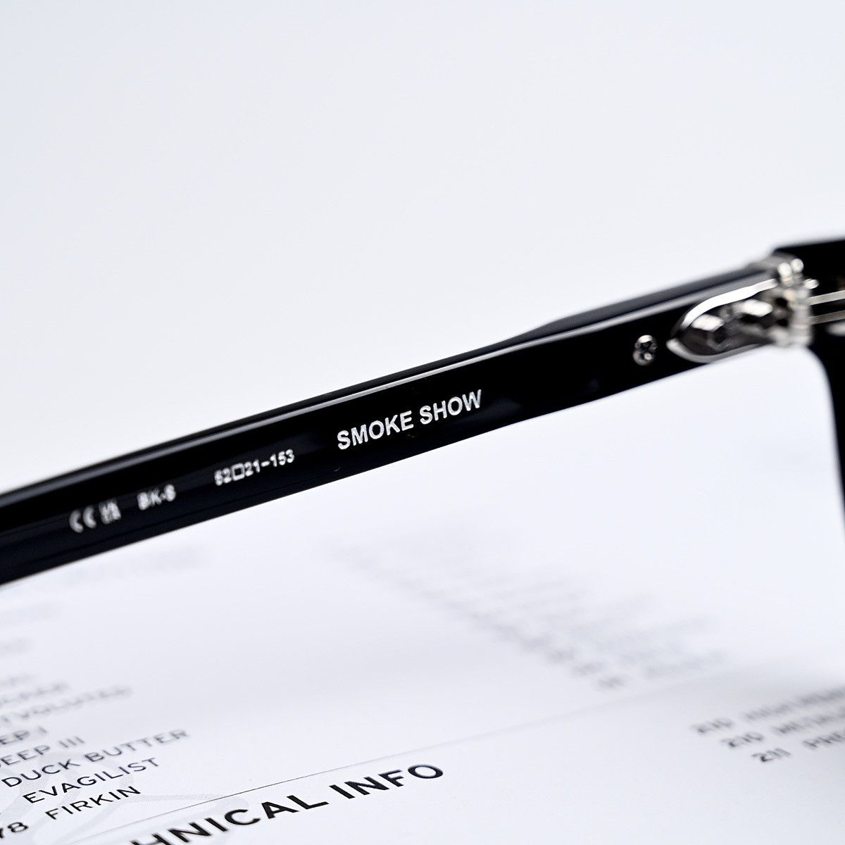 Chrome Hearts CHROME HEARTS SMOKE SHOW SUNGLASSES Size ONE SIZE - 7 Thumbnail