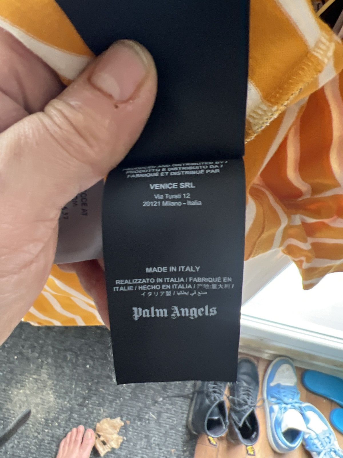 Palm Angels Palm Angels Sunset Palms T-shirt Size L Size US L / EU 52-54 / 3 - 4 Thumbnail