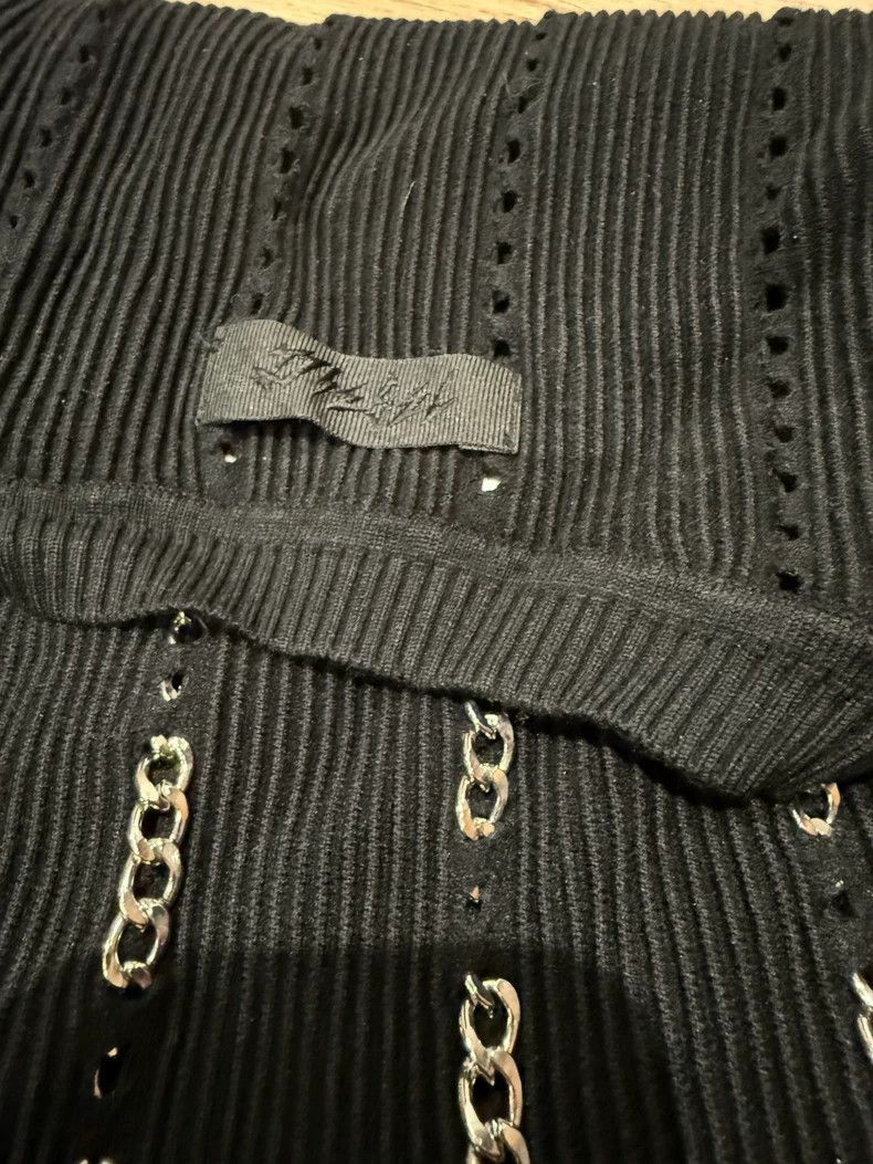 Alexander Wang Alexander Wang Chain Striped Sweater- Size M / US 6-8 / IT 42-44 - 7 Thumbnail