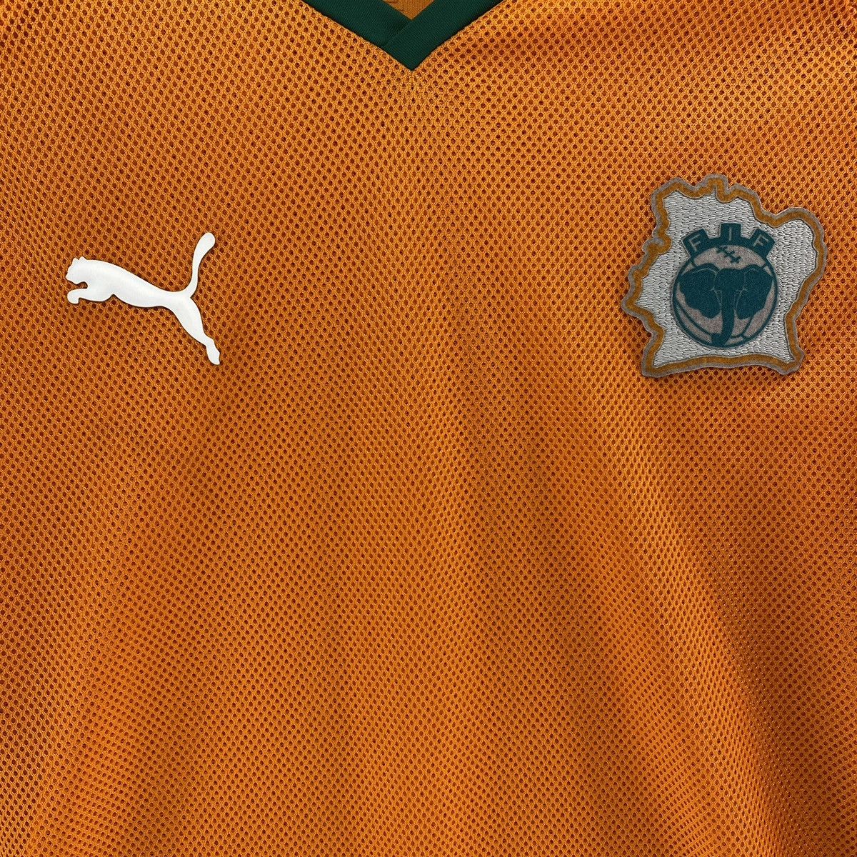 Puma Ivory Coast 2008 Home Shirt Soccer Football Jersey Kit Puma Size US M / EU 48-50 / 2 - 3 Thumbnail