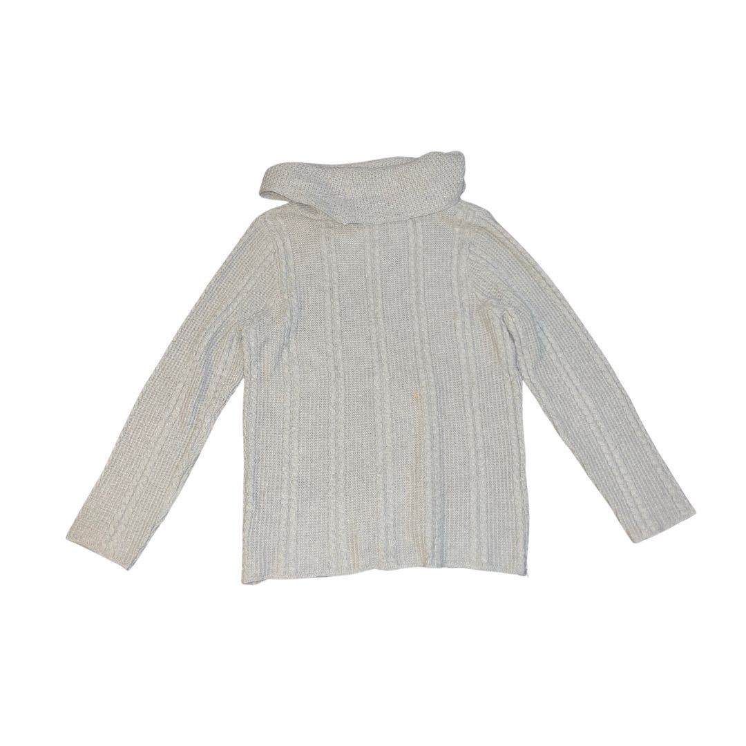 Other Jeanne Pierre Chunky Knit Turtle Cowl Neck Sweater Gray XL Size XL / US 12-14 / IT 48-50 - 1 Thumbnail