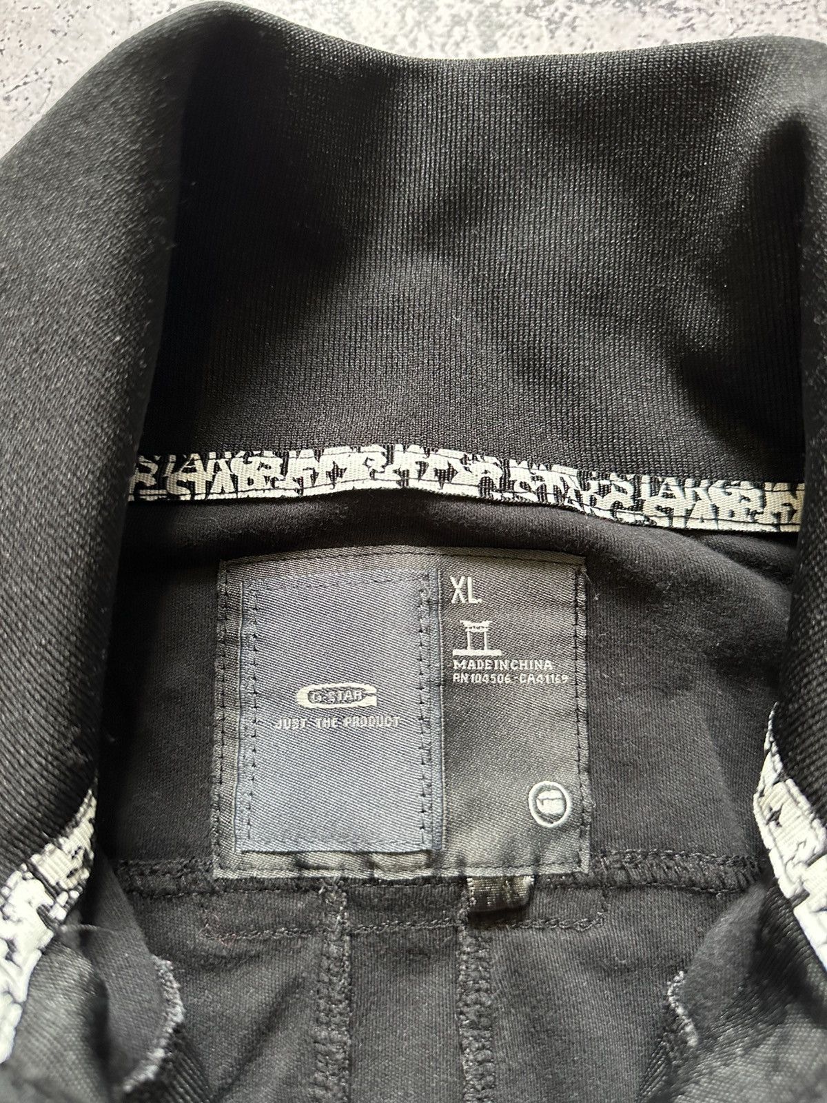 G-Star × Vintage Vintage G-Star Raw Track Jacket Black Mini Logo Y2K USA Size US XL / EU 56 / 4 - 6 Thumbnail
