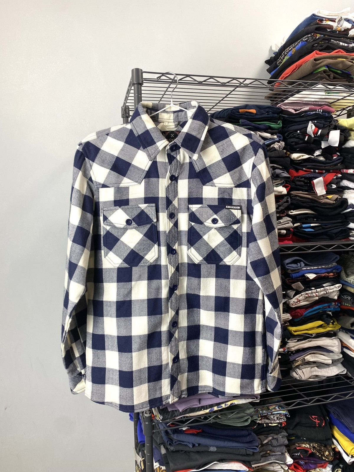 West Coast Choppers King Kerosin Los Angeles Tuning Choppers Flannel West Coast Size US S / EU 44-46 / 1 - 1 Thumbnail