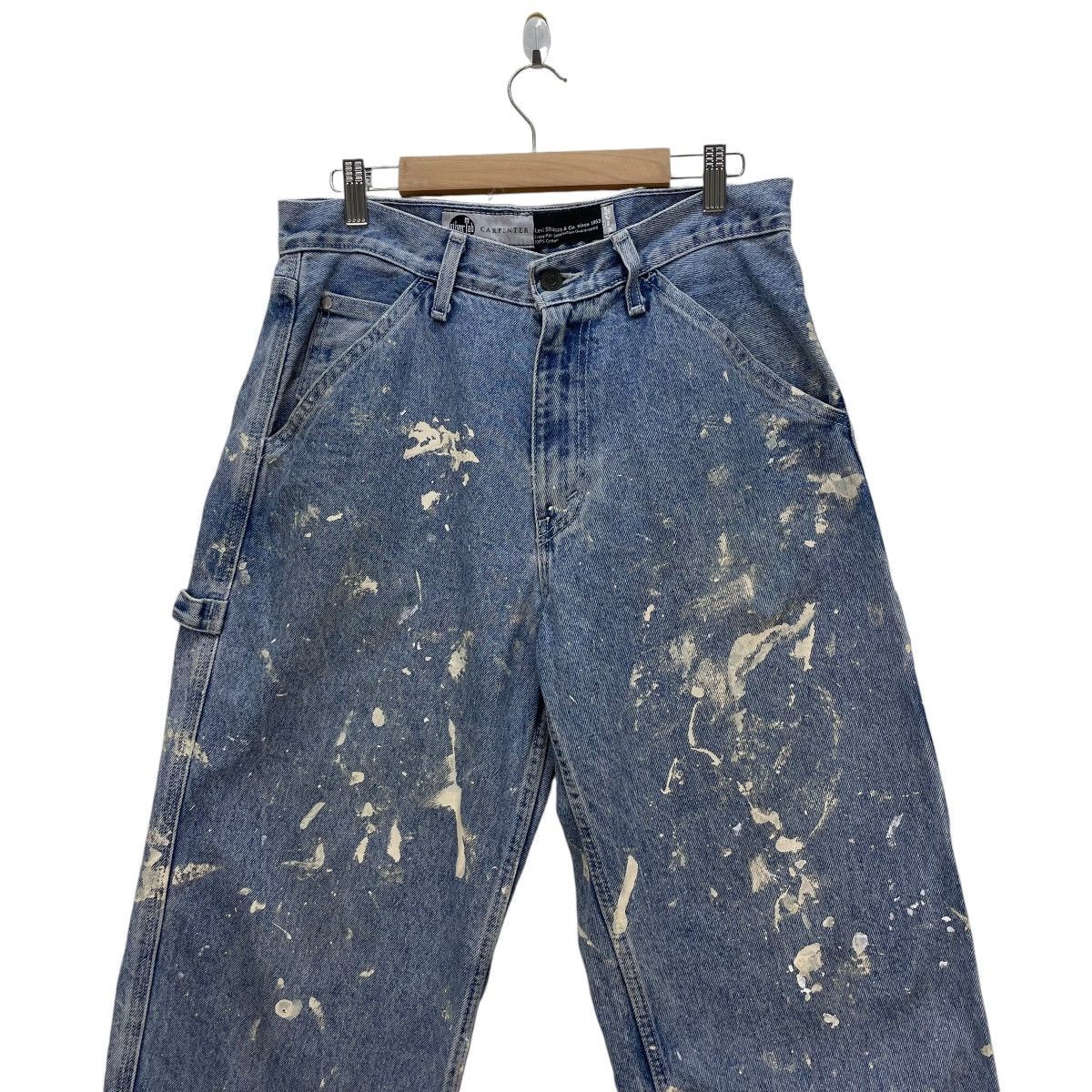 Levi's 🔥Vintage Levis Carpenter Silver Tab Splash Painting Worker Size US 34 / EU 50 - 4 Thumbnail