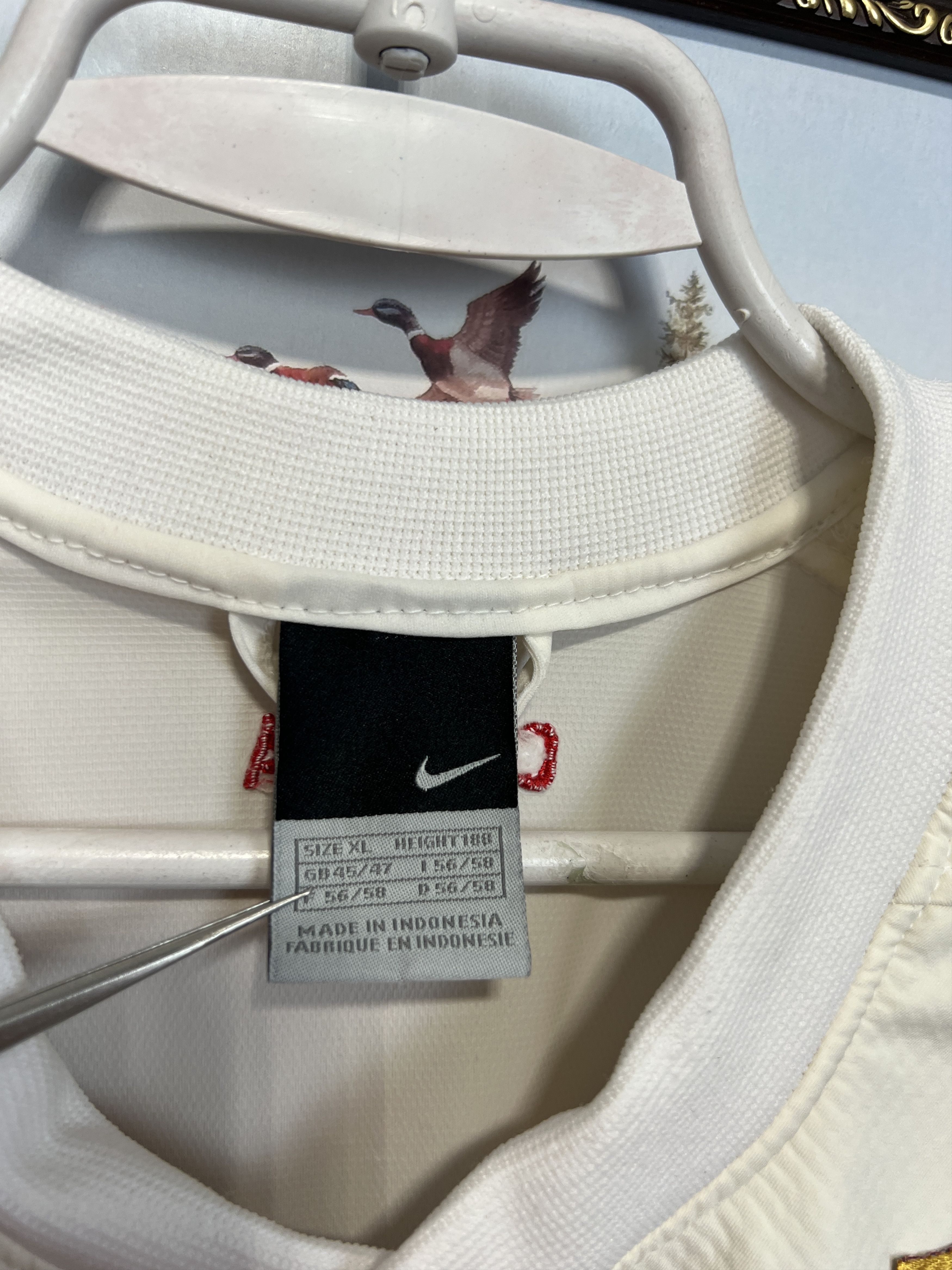 Nike Croatia Football Train Sweatshirt Jacket Player Issue Size US XL / EU 56 / 4 - 6 Thumbnail
