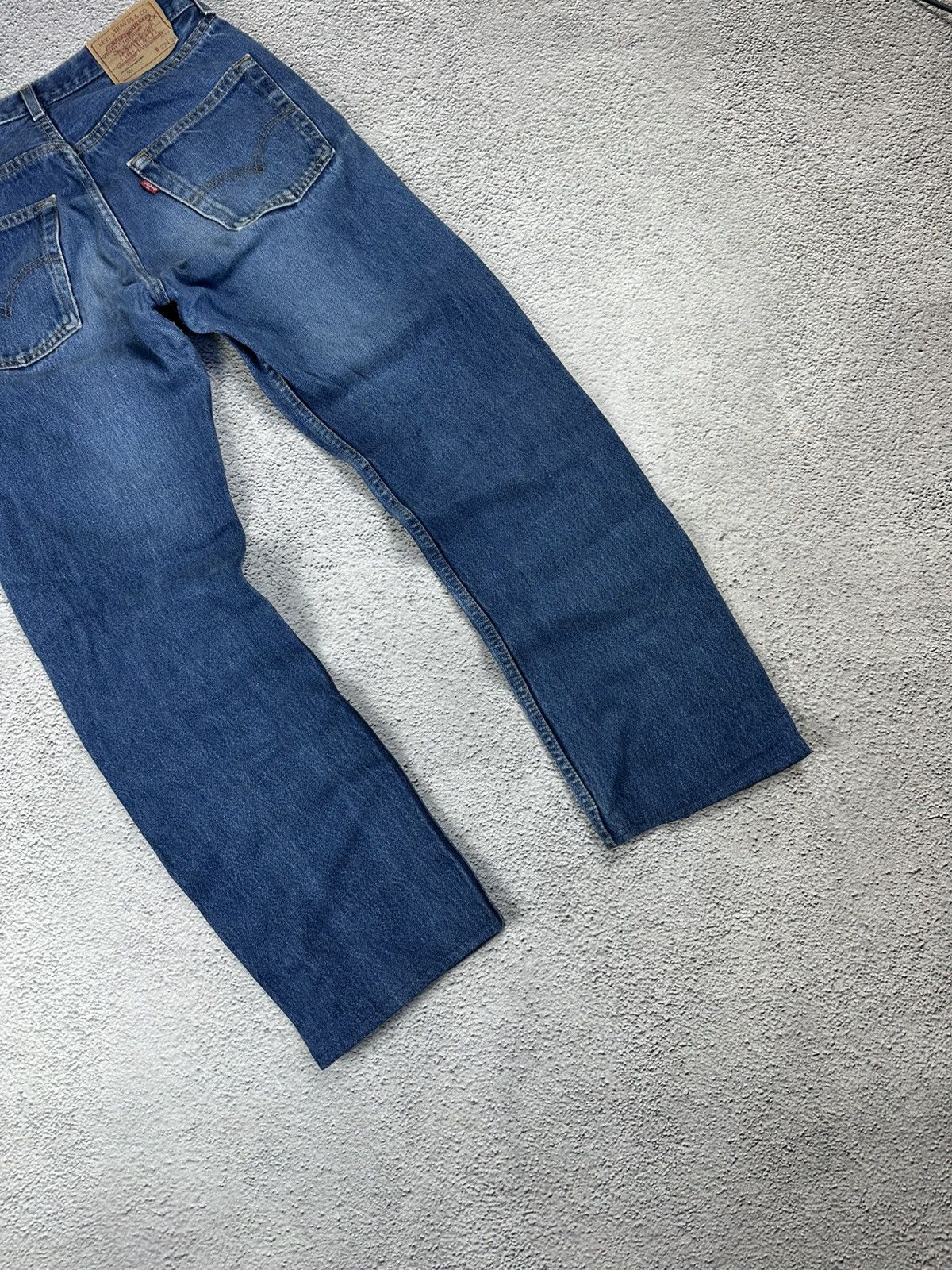 Levi's Vintage Levis 501 Washed Denim Blue Jeans Faded Y2K Size 28" / US 6 / IT 42 - 4 Thumbnail