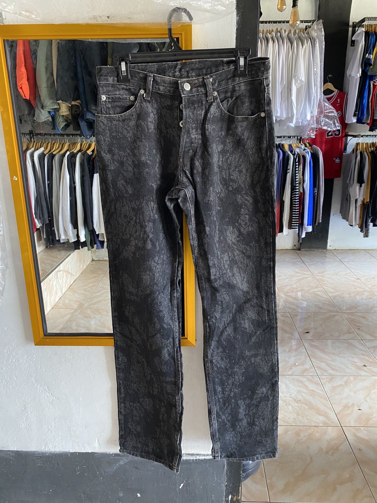 Mossimo Rare mossimo denim abstrac grey Size US 30 / EU 46 - 1 Thumbnail
