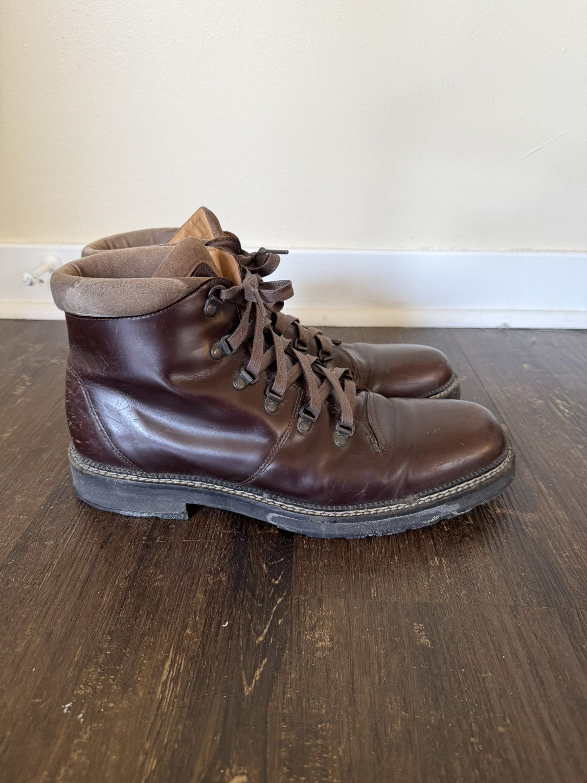 Mr P. Winter boot with suede trim Size US 11.5 / EU 44-45 - 1 Thumbnail