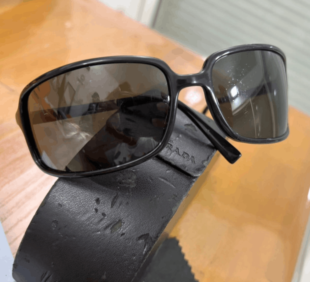 Prada PRADA Sunglasses Wrap Shield Mask Symbole Sport Red Tab Size ONE SIZE - 5 Thumbnail