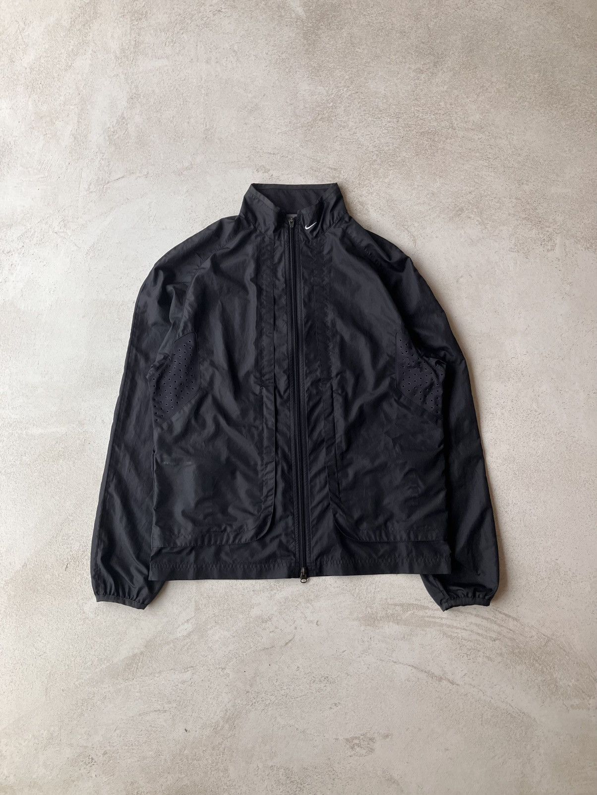 Nike Vintage 00s Nike Butterfly Pocket Technical Laser Cut Jacket Size US S / EU 44-46 / 1 - 3 Thumbnail