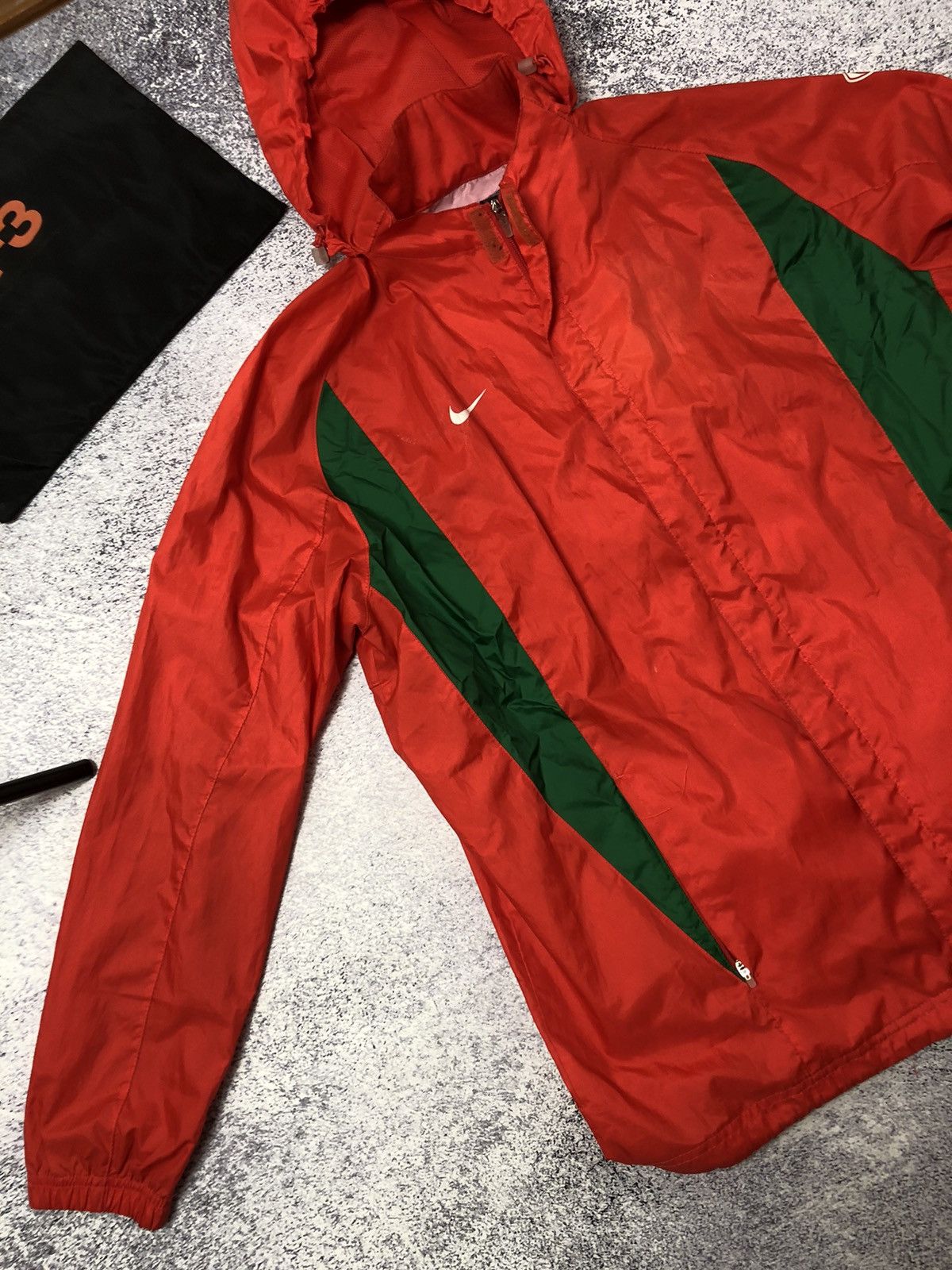 Nike × Vintage Men’s Vintage jacket Nike y2k casual drill dri-fit usa Size US XL / EU 56 / 4 - 2 Thumbnail