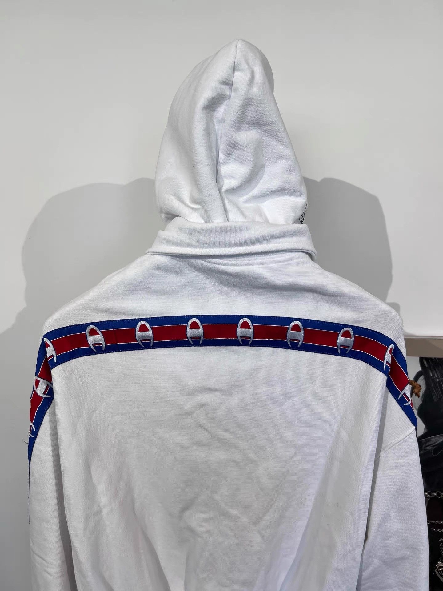 Vetements Vetements X Champion Ribbon Logo Zip Hoodie K35 Size US S / EU 44-46 / 1 - 3 Thumbnail