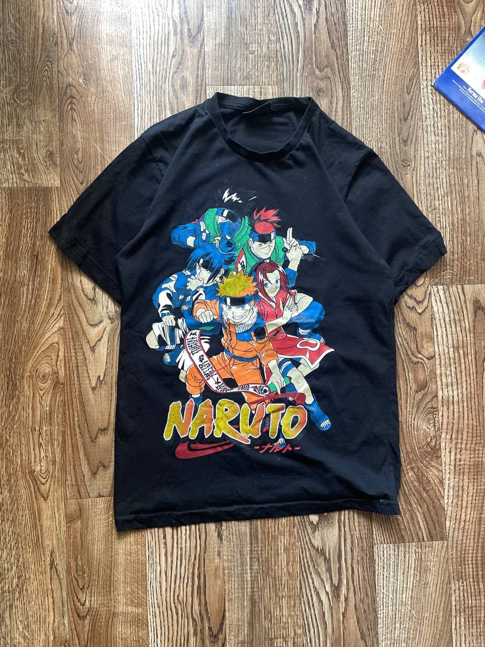 Japanese Brand Vintage Anime Naruto T-Shirt Youth Small Size US L / EU 52-54 / 3 - 1 Thumbnail