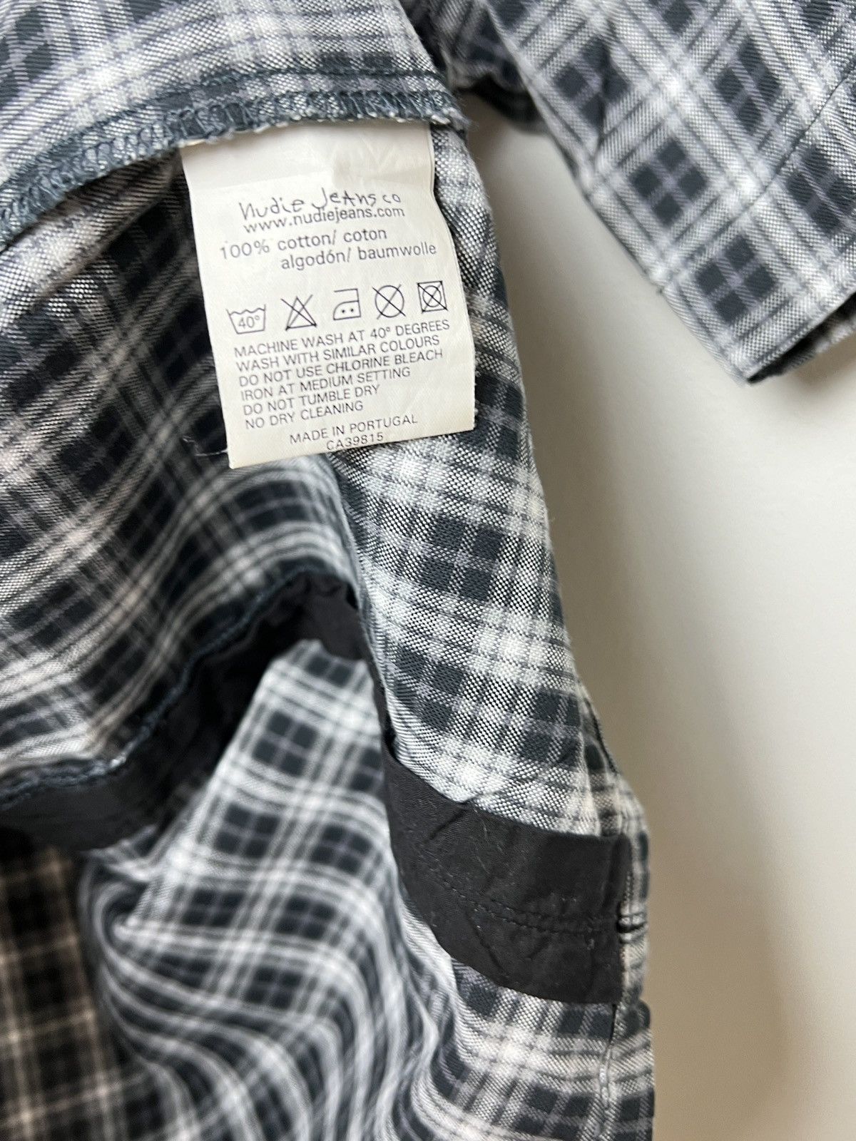 Nudie Jeans nudie y2k travis check shirt Size US S / EU 44-46 / 1 - 10 Thumbnail