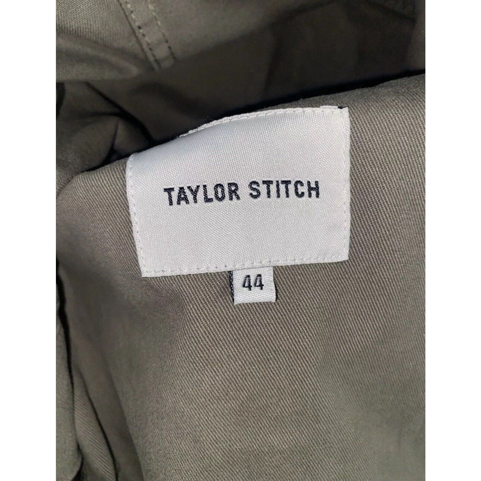 Taylor Stitch TAYLOR STITCH The Foundation Sport Coat Olive Blazer SZ 44 Size 44R - 3 Thumbnail