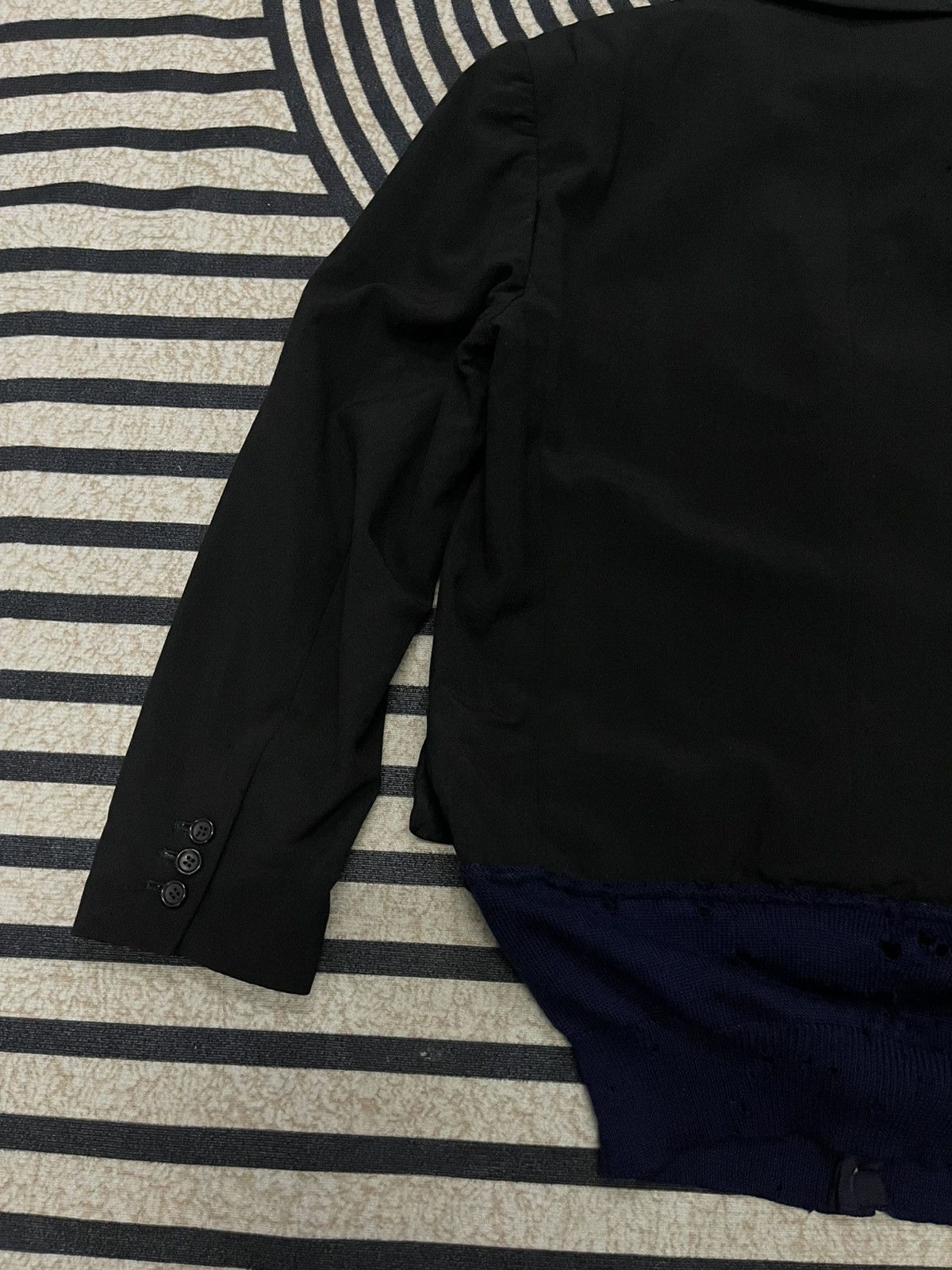Comme des Garcons AW 1993 COMME DES GARCONS “SYNERGY”WOOL HEM RIB DISTRESSED Size S / US 4 / IT 40 - 14 Thumbnail