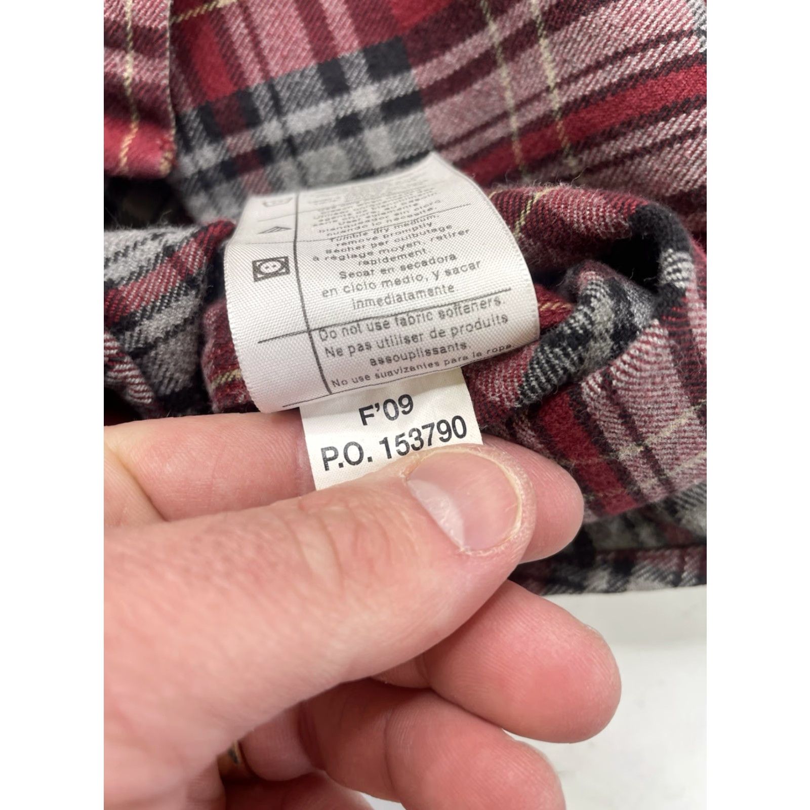 Carhartt Carhartt Shirt Mens 2XL Dark Red Heavy Flannel Button Up Outdoor Workwear S198 Size US XXL / EU 58 / 5 - 8 Thumbnail