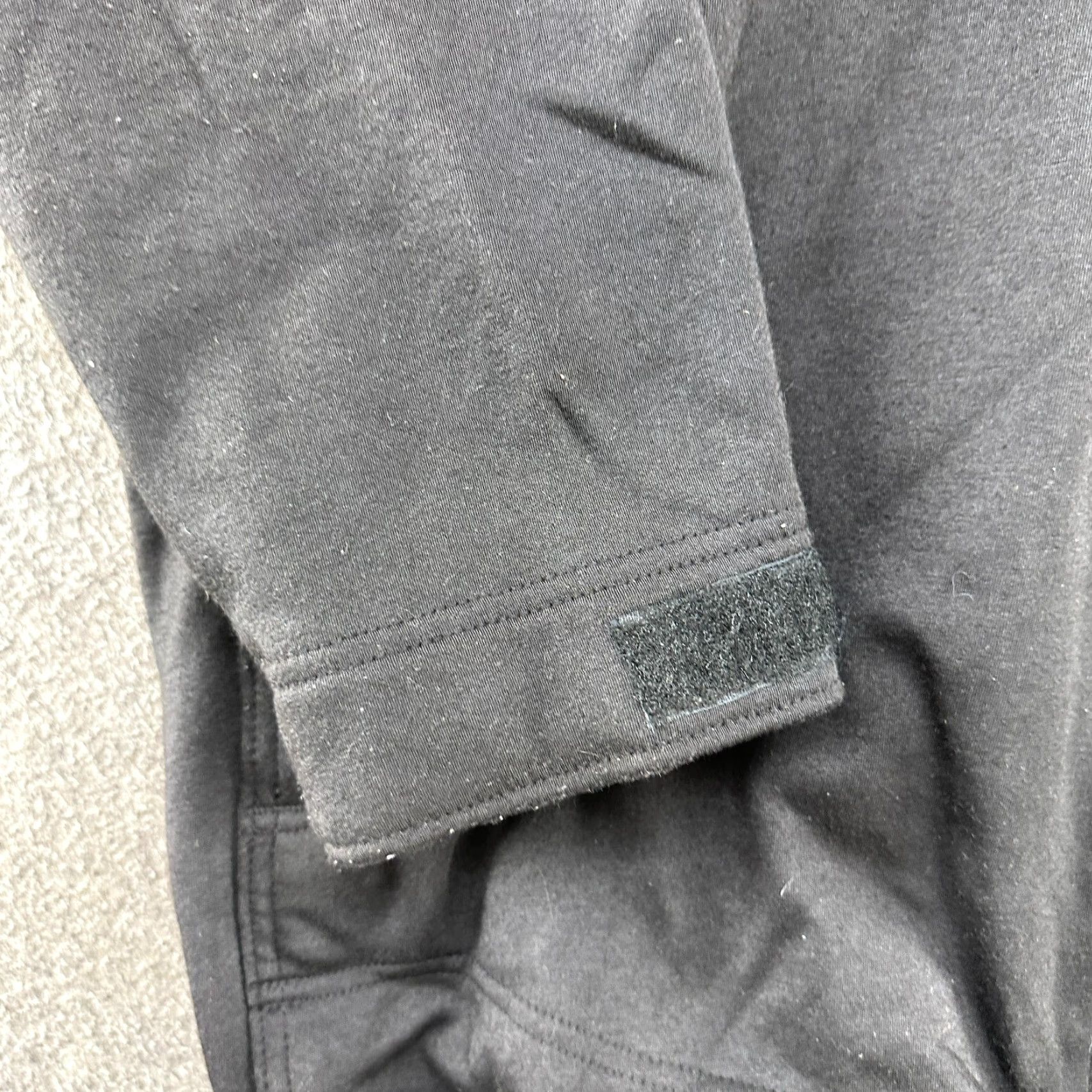 Vintage Massif Elements Jacket Mens 3XL Black Softshell USA Military Jacket Full Zip Lined Pockets Size US XXL / EU 58 / 5 - 5 Thumbnail