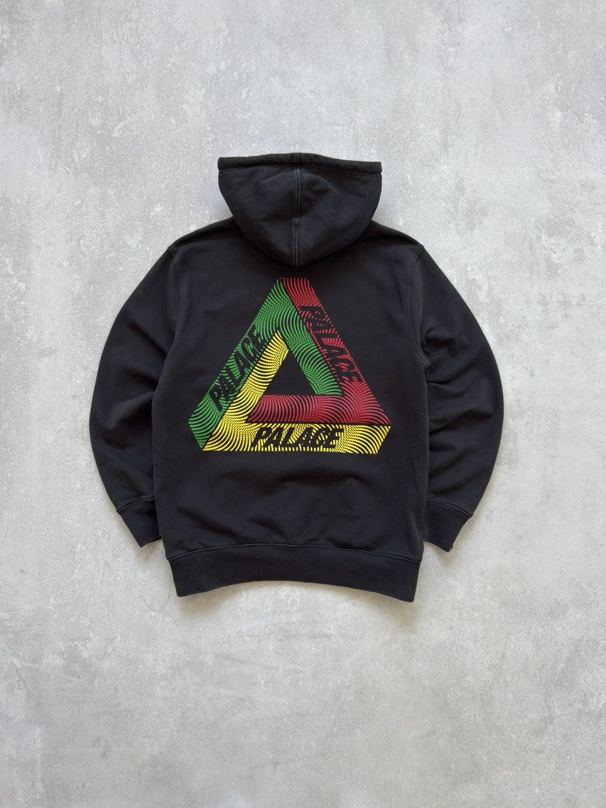 Palace Vintage Palace Swirl Tri-Ferg Black Hoodie Big Logo Size US M / EU 48-50 / 2 - 1 Thumbnail