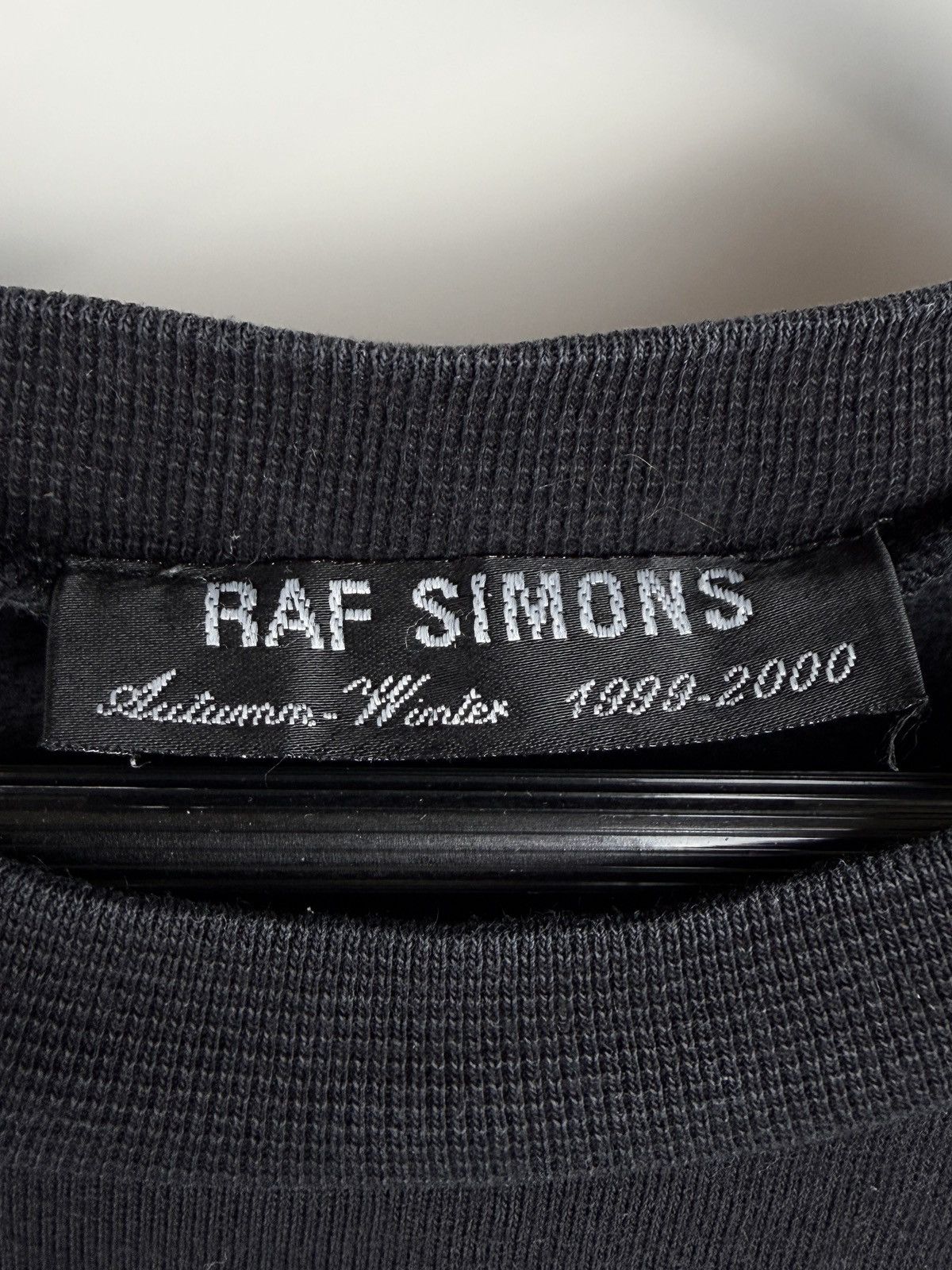 Raf Simons AW99 Raf Simons Disorder Short Sleeve Crewneck Sweatshirt Size US M / EU 48-50 / 2 - 5 Thumbnail