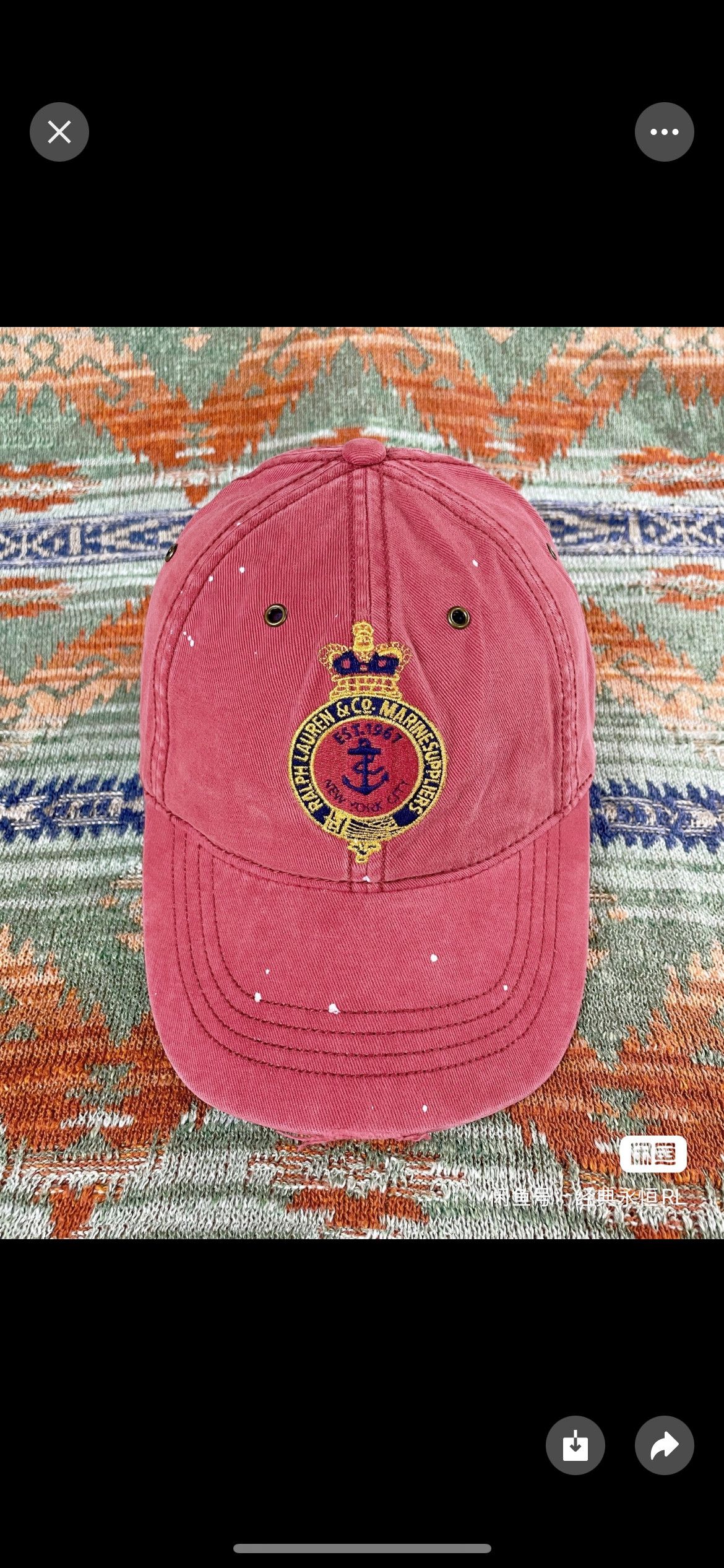 Polo Ralph Lauren Polo Ralph Lauren Leather Baseball Hat Cap Size ONE SIZE - 1 Thumbnail