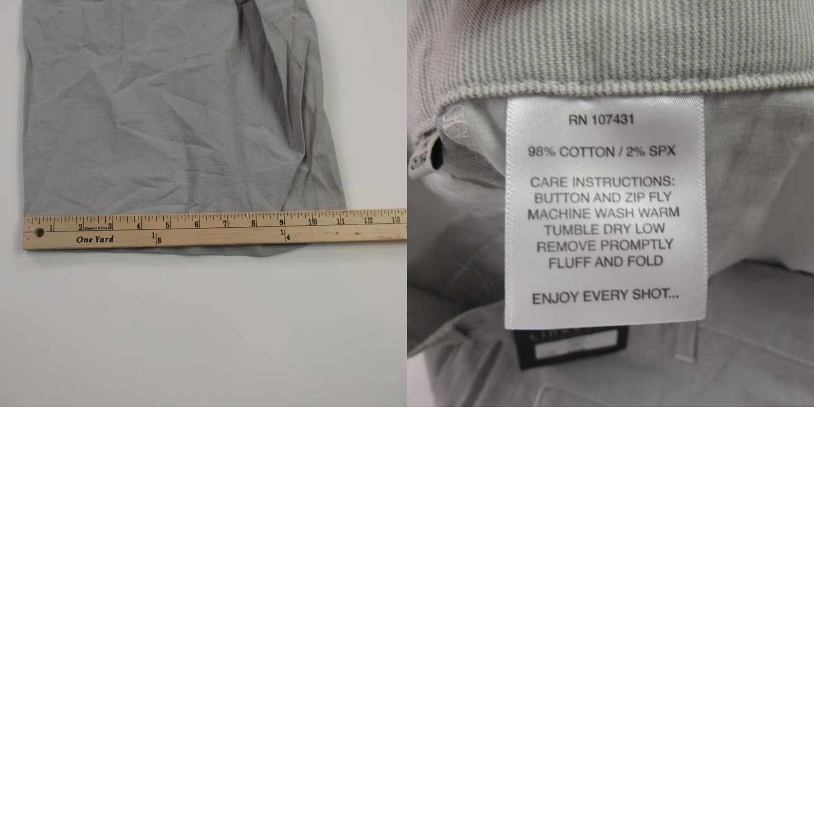 Vintage Linksoul Shorts Mens 34 Pockets Button Lightweight Outdoors Chino Casual Gray Size US 34 / EU 50 - 8 Thumbnail