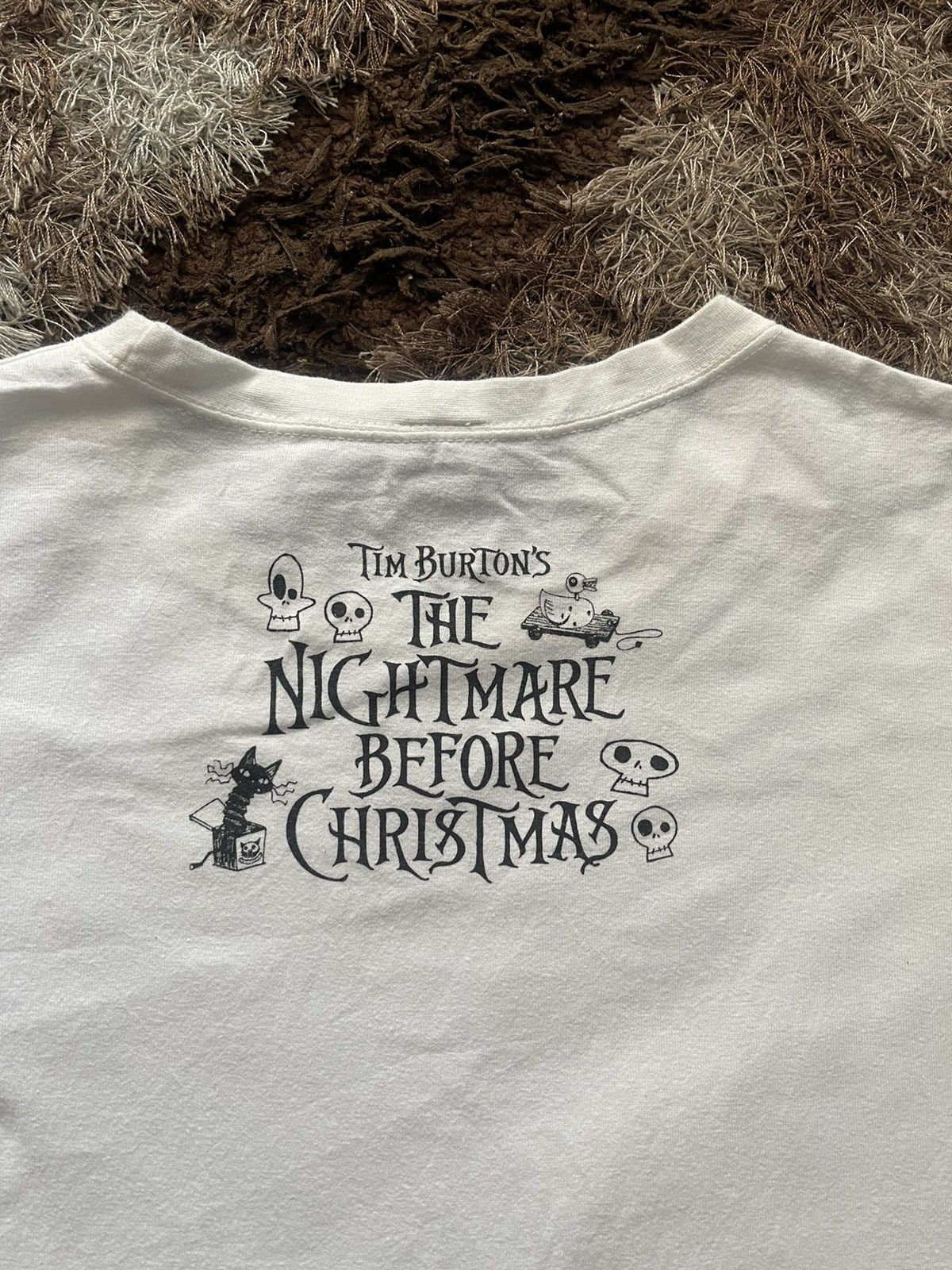Cartoon Network VINTAGE TIM BURTON’S THE NIGHTMARE BEFORE CHRITMAS TEE Size L / US 10 / IT 46 - 9 Thumbnail