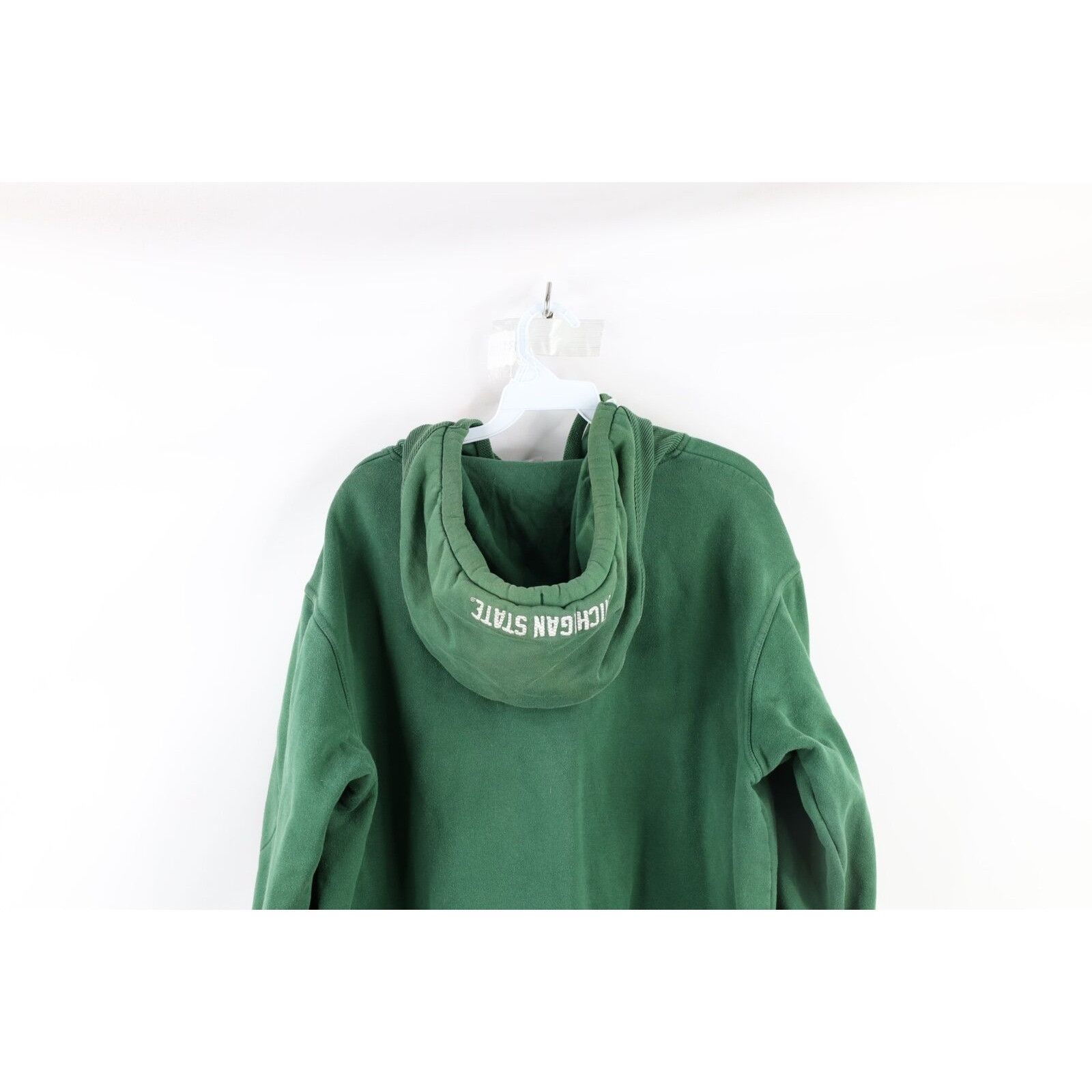 Nike × Vintage Nike Travis Scott Swoosh Michigan State University Hoodie Size US L / EU 52-54 / 3 - 15 Thumbnail