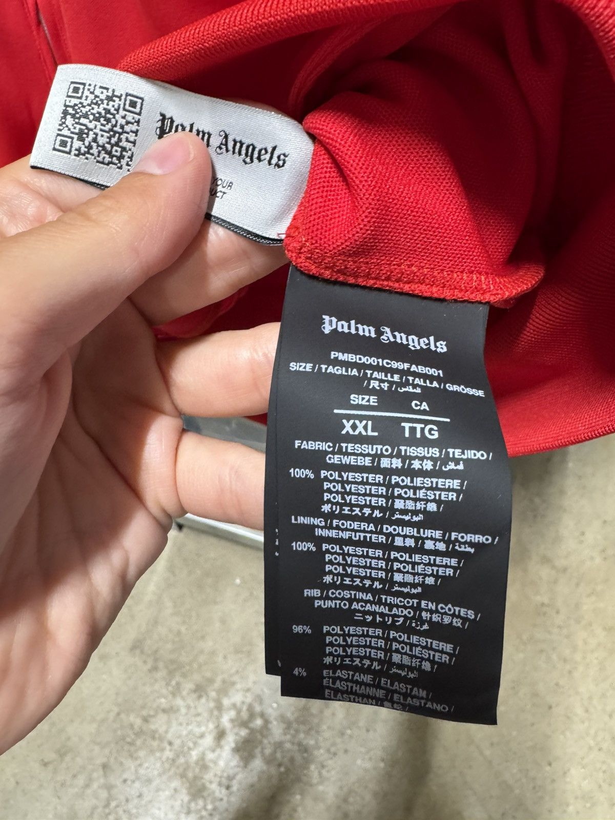 Palm Angels Palm Angels Track Jacket NEW 700$ Size US XXL / EU 58 / 5 - 4 Thumbnail
