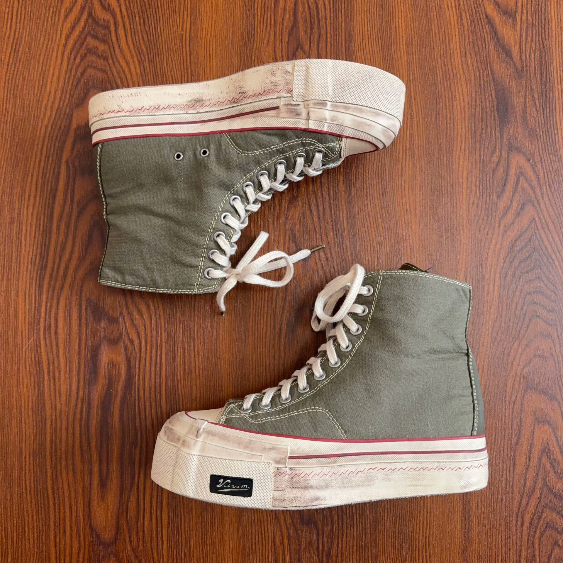 Visvim Visvim Skagway Hi G.Patten ICT High Top Sneakers Size US 9.5 / EU 42-43 - 1 Thumbnail