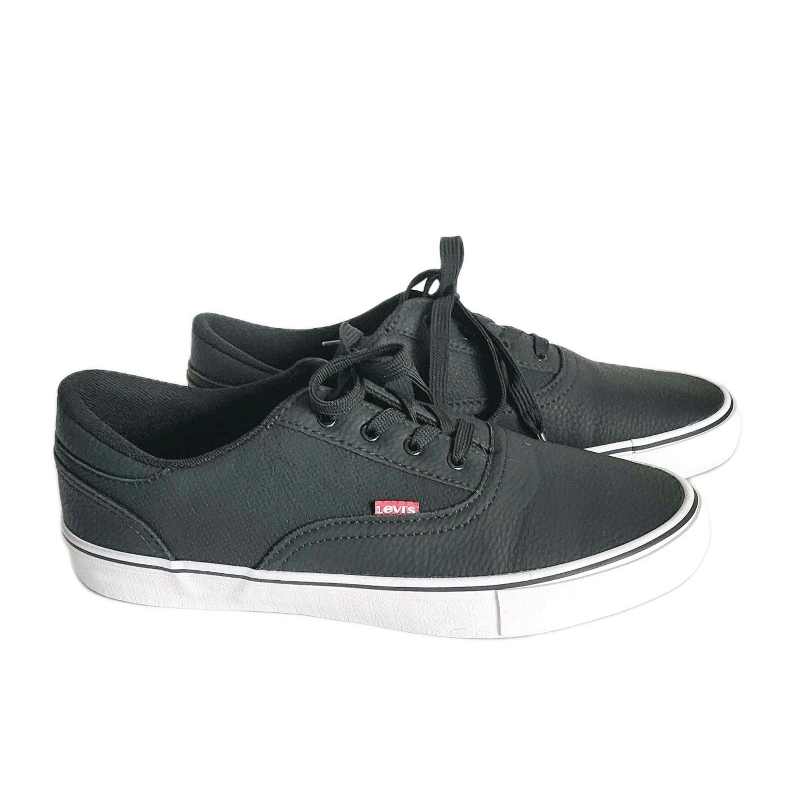 Levi's Levi's Boys Munro Faux-Leather Retro Low Top Tan Size 10.5 Size US 10.5 / EU 43-44 - 1 Thumbnail