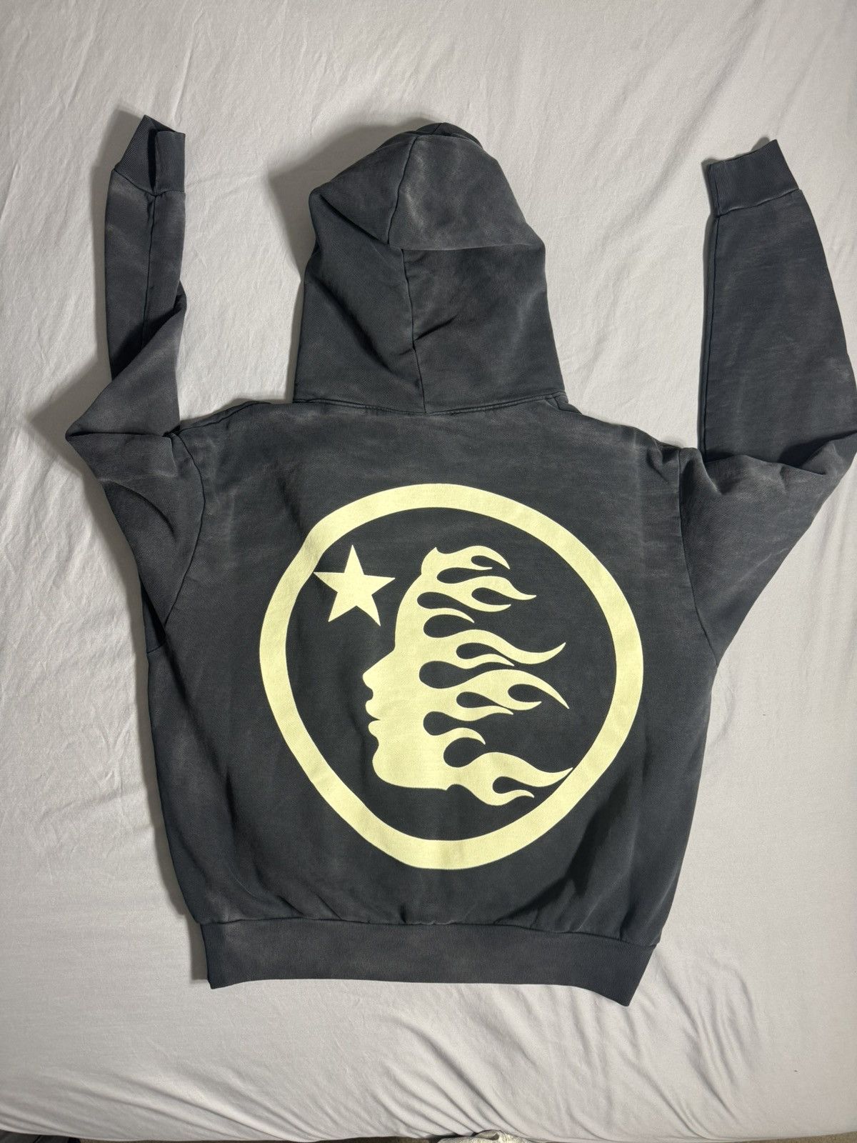 HELLSTAR Smoke Black Uniform Hoodie - Size Small - 100% AUTHENTIC Size US S / EU 44-46 / 1 - 6 Thumbnail