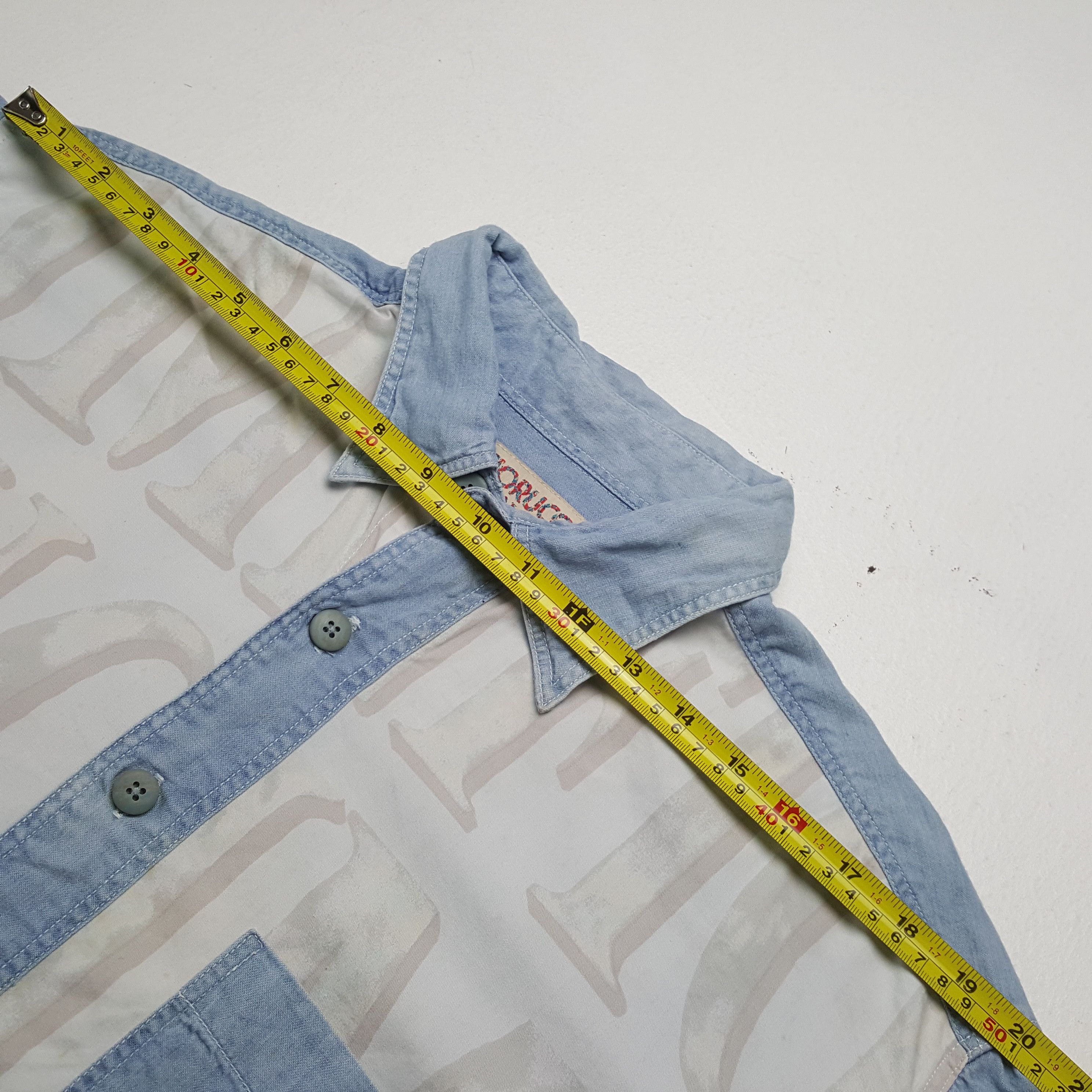 Fiorucci Vintage Fiorucci Men Fashion Brand Shirt C319N30 Size US L / EU 52-54 / 3 - 5 Thumbnail