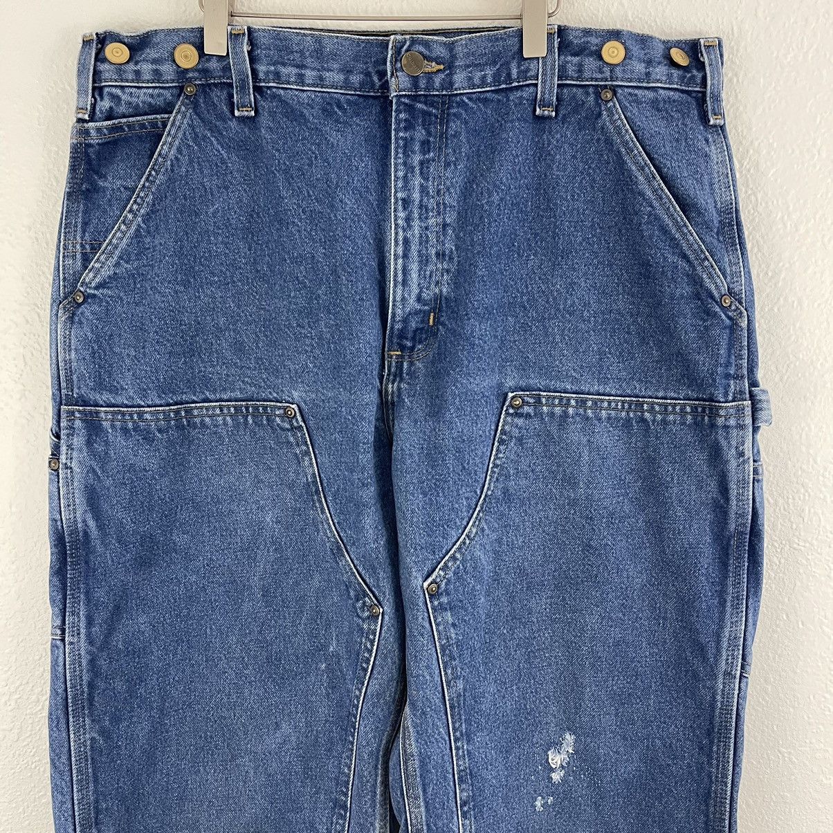 Carhartt CARHARTT Vintage 90s Mens Double Knee Baggy Skater Jeans Size US 36 / EU 52 - 4 Thumbnail
