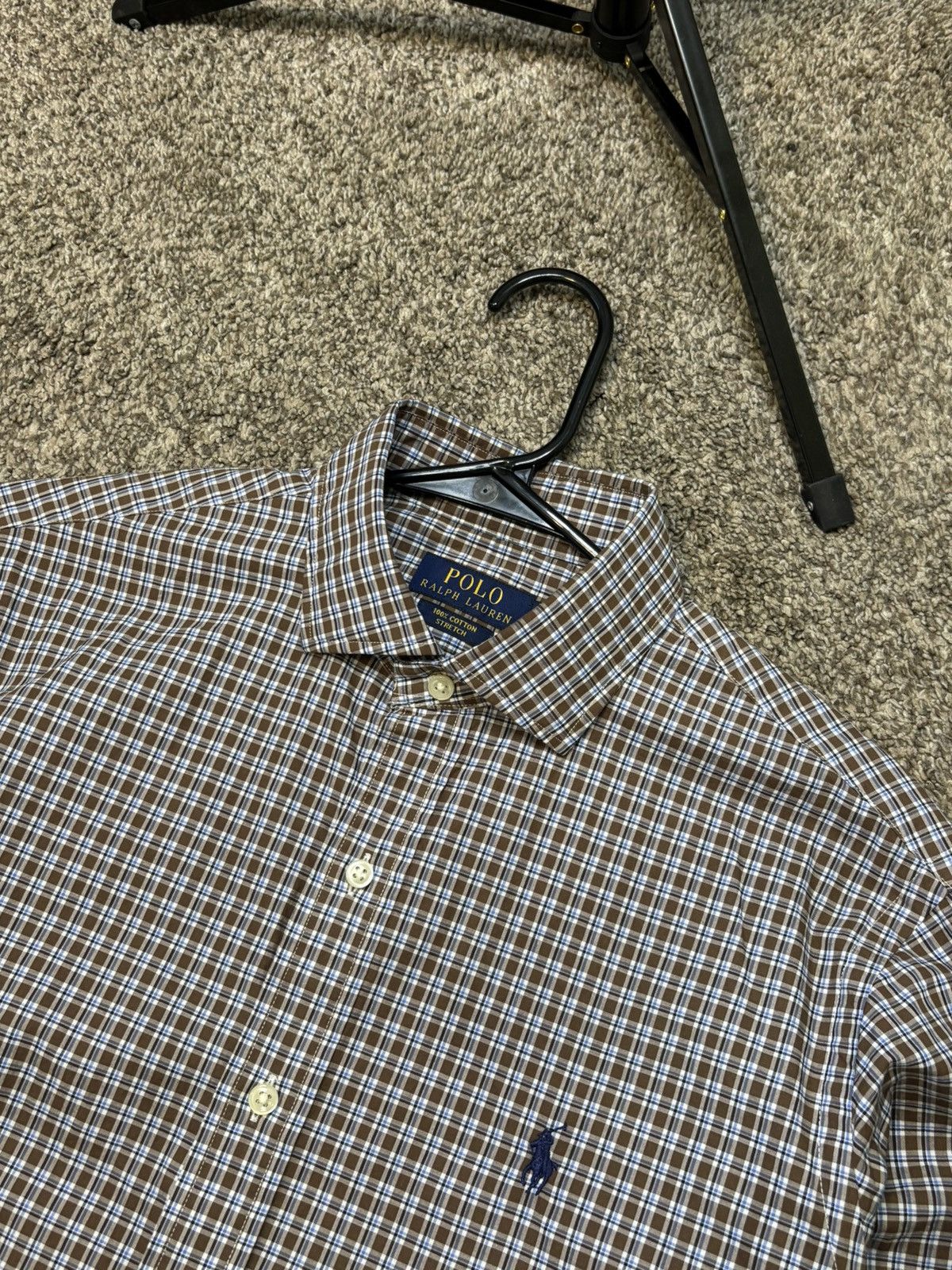 Polo Ralph Lauren Polo Ralph Lauren Men's Classic-Fit Gingham Oxford Shirt Size US M / EU 48-50 / 2 - 6 Thumbnail