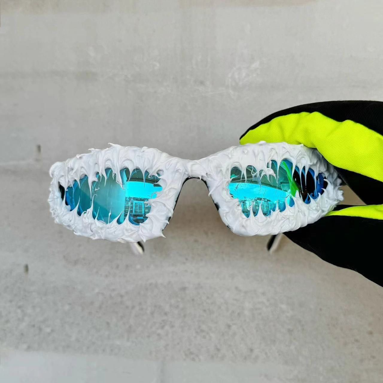 Electric Visual Future Street ins style custom avant-garde sunglasses Size ONE SIZE - 4 Thumbnail