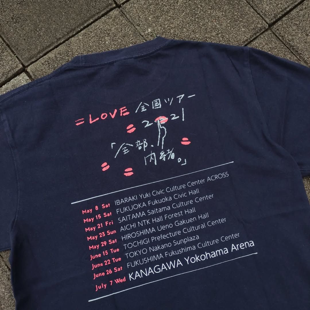 Band Tees =LOVE Equal Love Tour 2021 Maika Sasaki Size US M / EU 48-50 / 2 - 4 Thumbnail