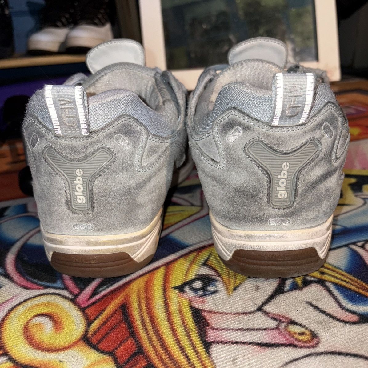 Globe Vintage Rare Globe CT-IV Chet Thomas Light Blue Skate Shoes Size US 11 / EU 44 - 5 Thumbnail