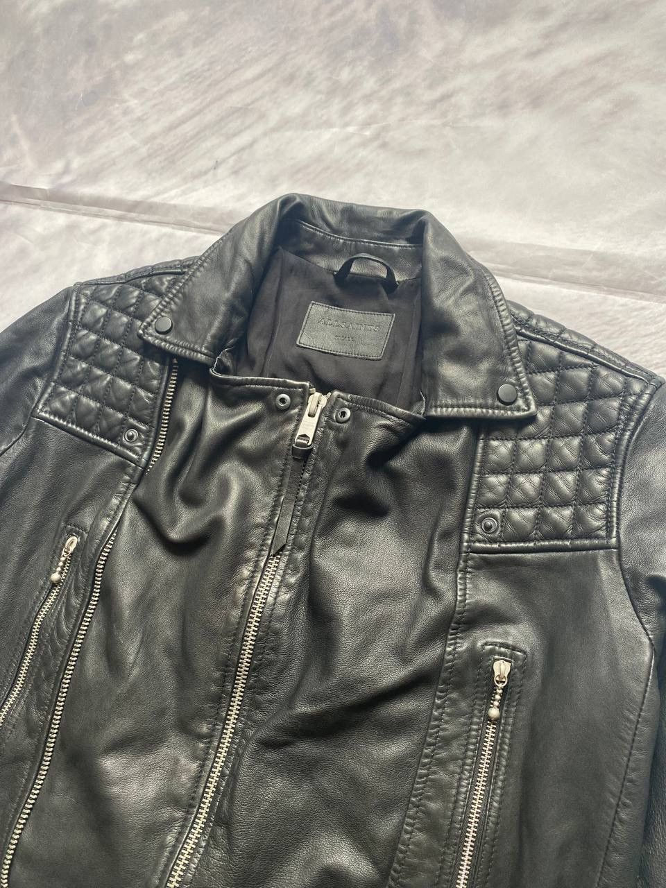 Allsaints AllSaints Leather Jacket Size US S / EU 44-46 / 1 - 3 Thumbnail