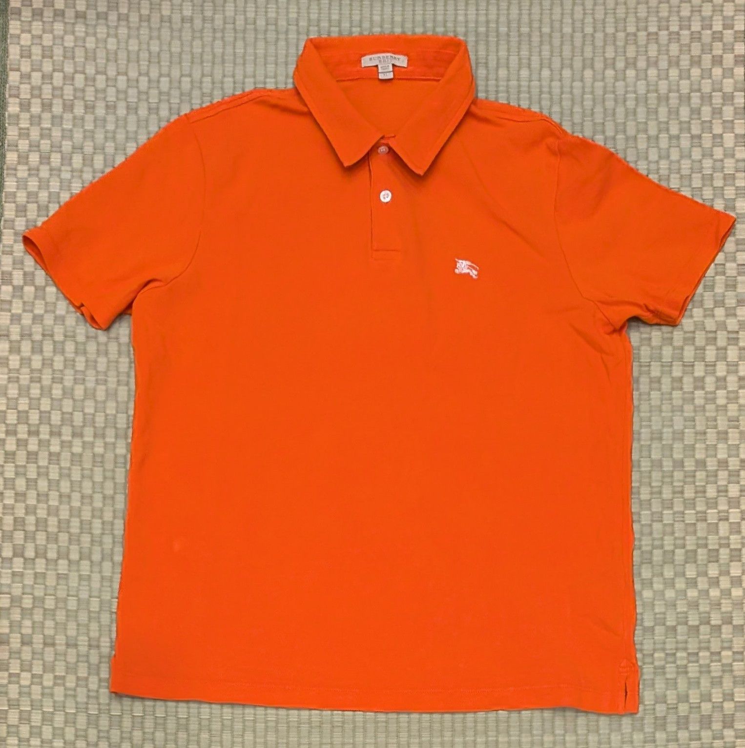 Burberry Burberry Brit 100% Cotton Polo Made in Turkey Size US XL / EU 56 / 4 - 1 Thumbnail