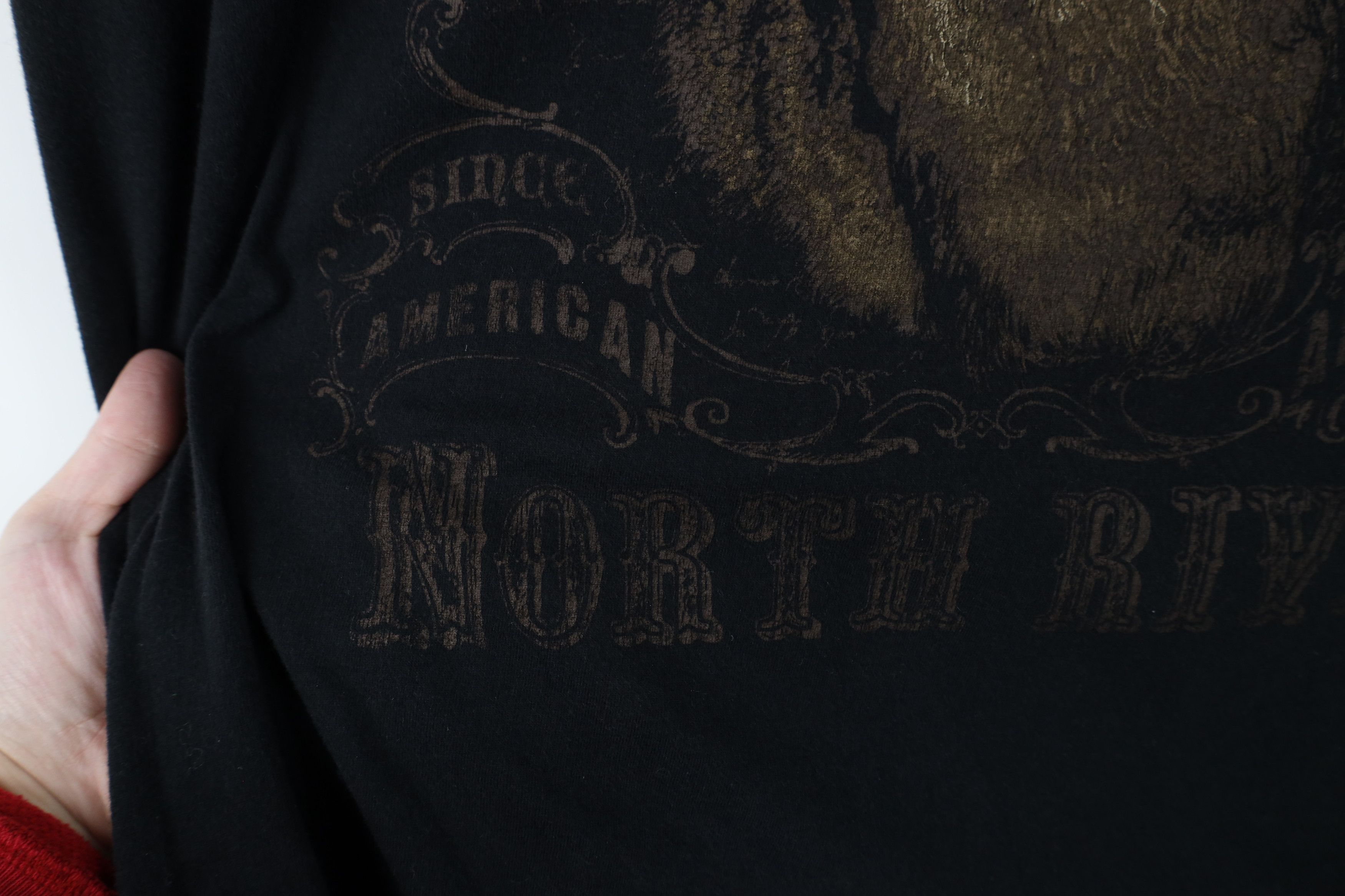 Vintage Vintage Y2K Streetwear Nature Long Sleeve Henley T-Shirt Size US XL / EU 56 / 4 - 5 Thumbnail