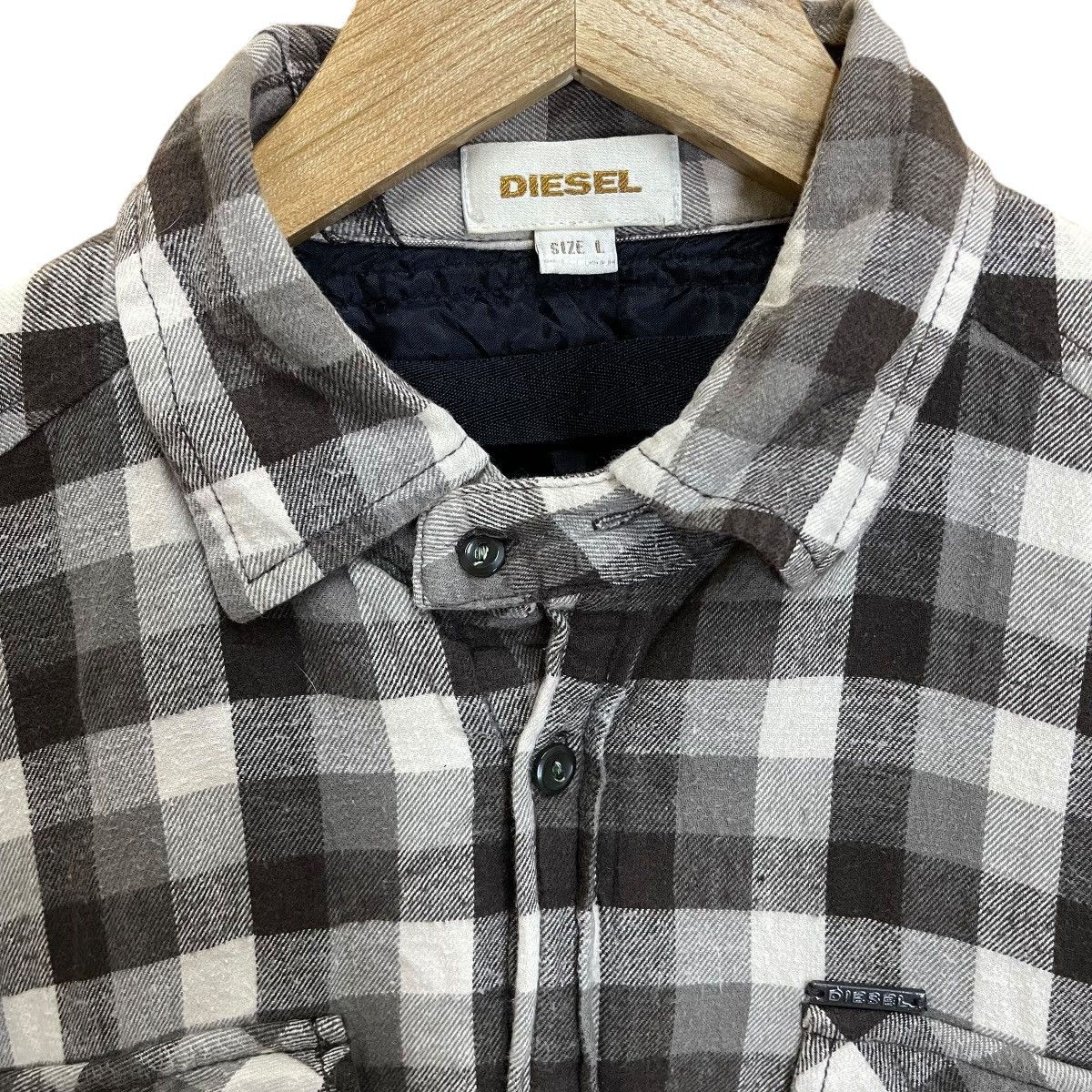 Diesel DIESEL CHECKED BUTTON JACKET Size US M / EU 48-50 / 2 - 6 Thumbnail