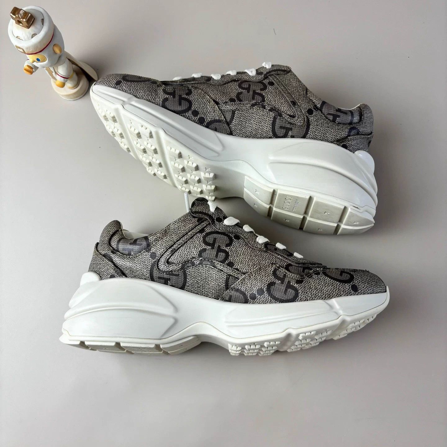 Gucci GUCCI Double G All Over Print Dad Sneakers 37.5 Near Mint Size US 6.5 / IT 36.5 - 6 Thumbnail