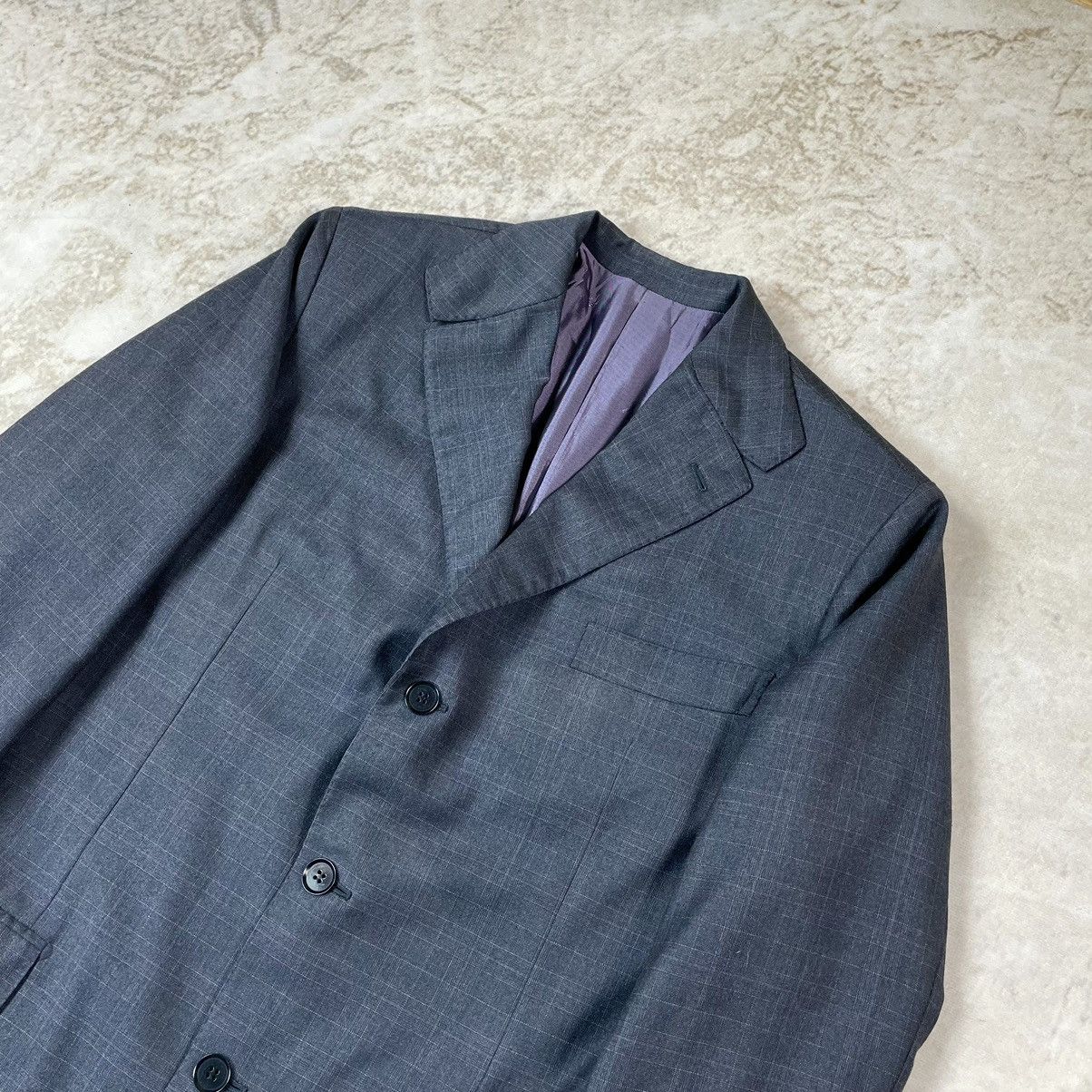 Isaia ISAIA Napoli Base E Wool Handmade Single Breasted Blazer Size 54R - 7 Thumbnail