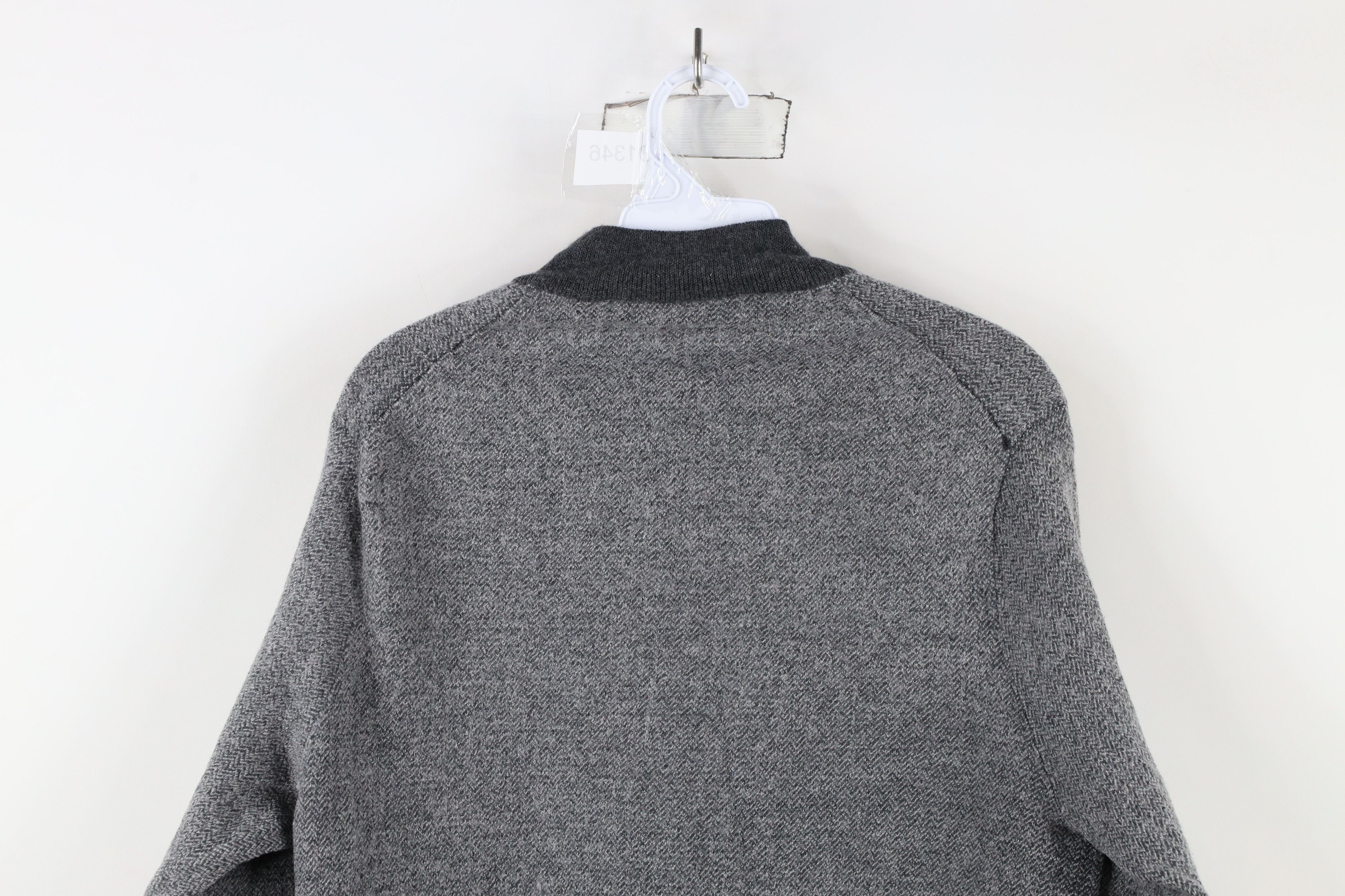 Peter Millar × Vintage Peter Millar Herringbone Wool Knit Half Zip Pullover Sweater Size US S / EU 44-46 / 1 - 9 Thumbnail