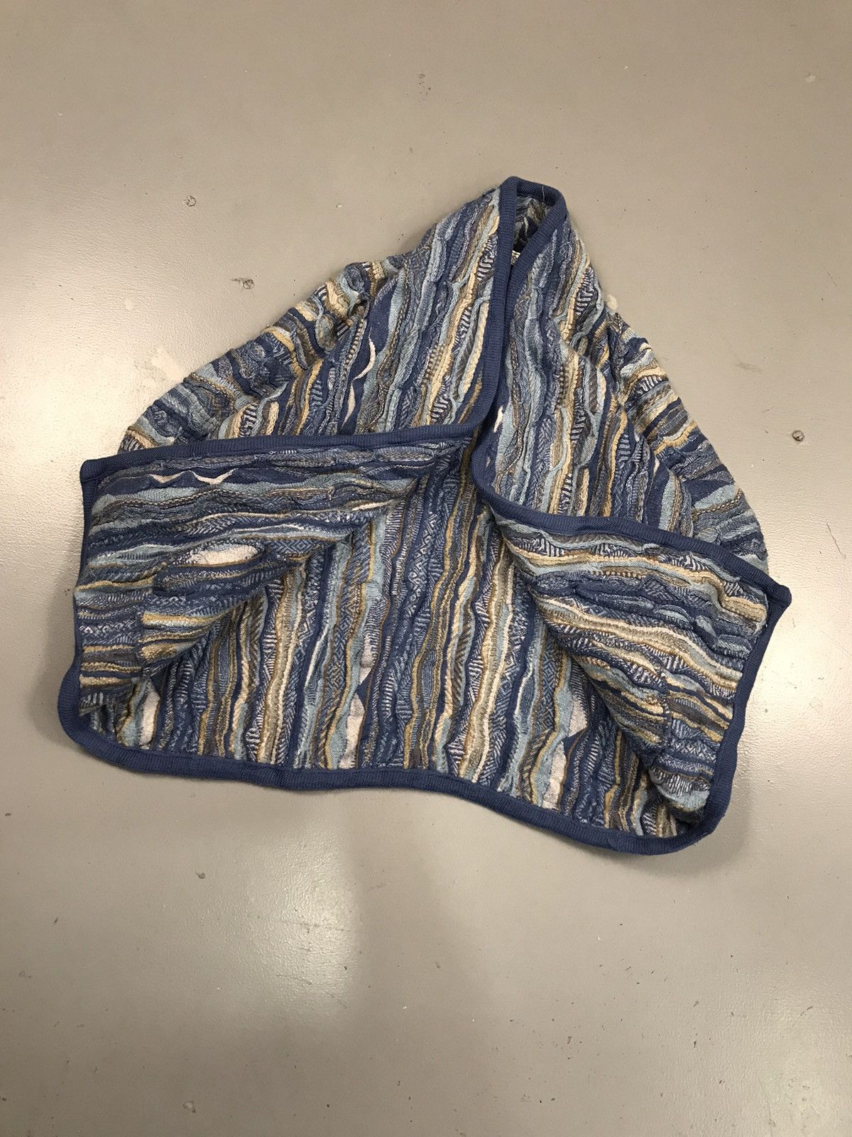 Designer × Vintage Vintage emaroo 3D knitting cardigan Size US M / EU 48-50 / 2 - 4 Thumbnail